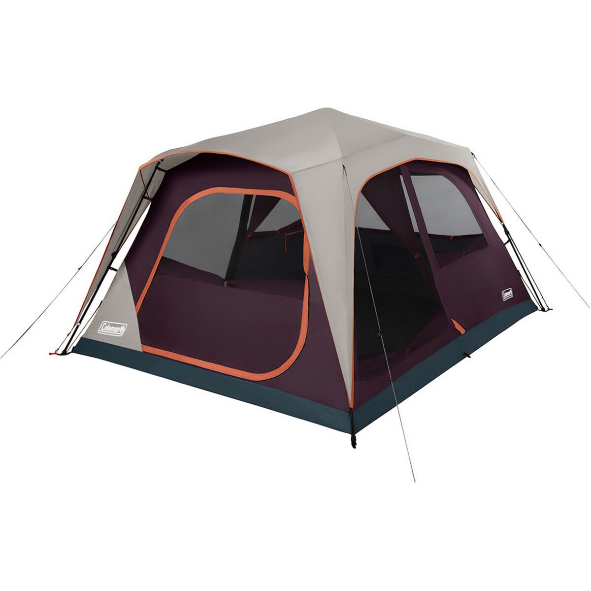 Coleman Skylodge Instant Tent: 8-Person 3-Season in Blackberry