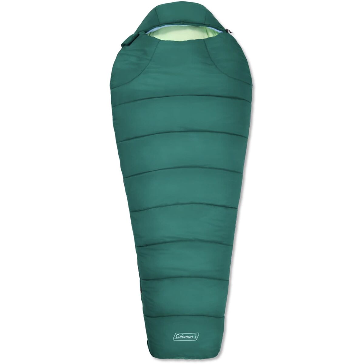 Coleman Comfort Camp 3-in-1 Sleeping Bag: 30F Synthetic in Green