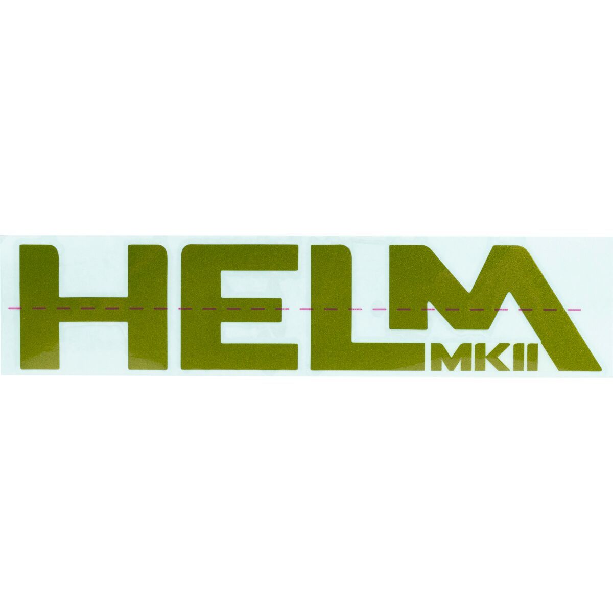 Cane Creek Helm MKII Sticker Kit in Metallic Green
