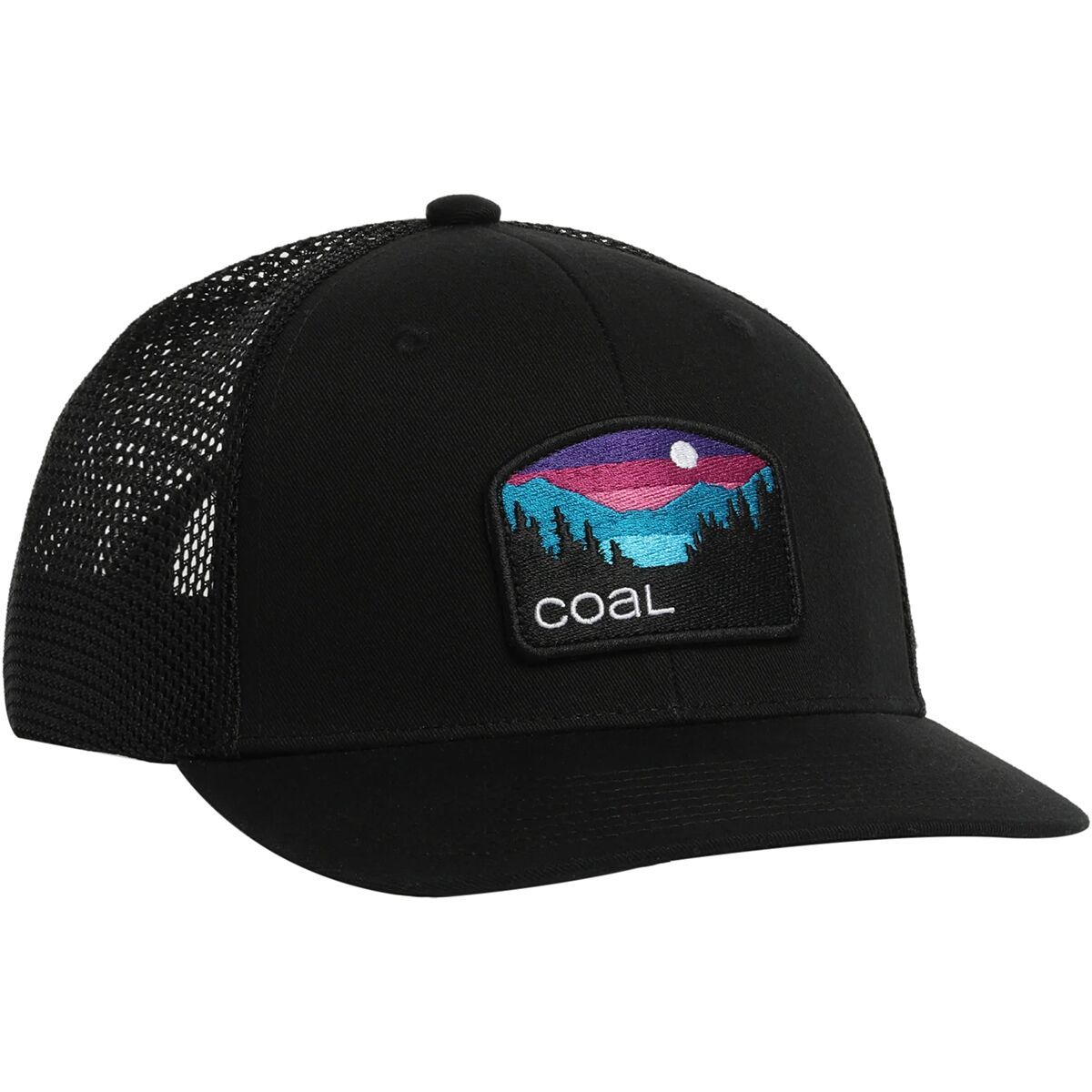 Coal Headwear Hauler Low One Trucker Hat in Black