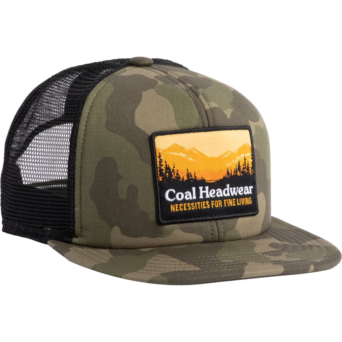 Coal Headwear Hauler Trucker Hat in Black
