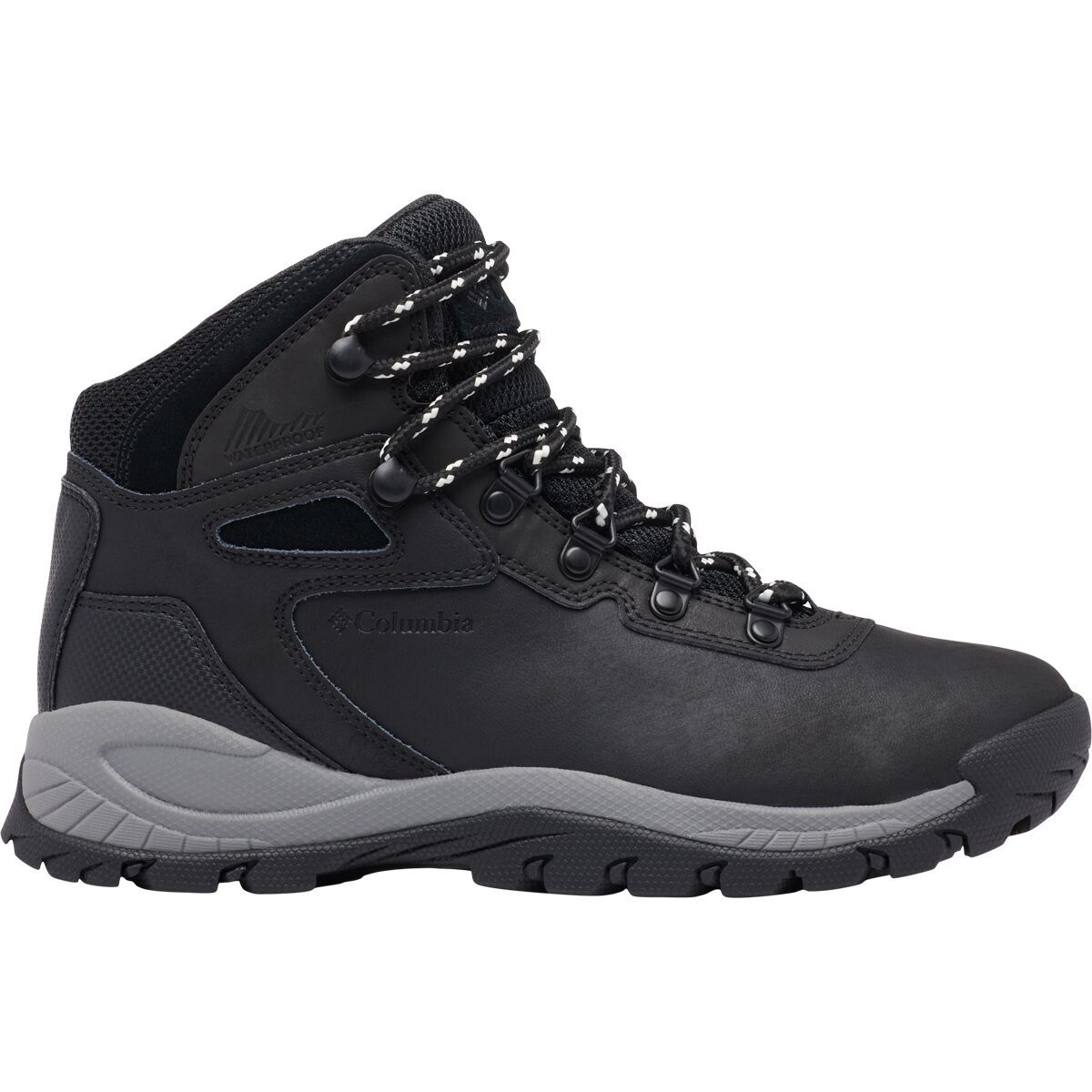 Columbia Women's Newton Ridge Plus Hiking Boot in Black / Chalk2 - Size: