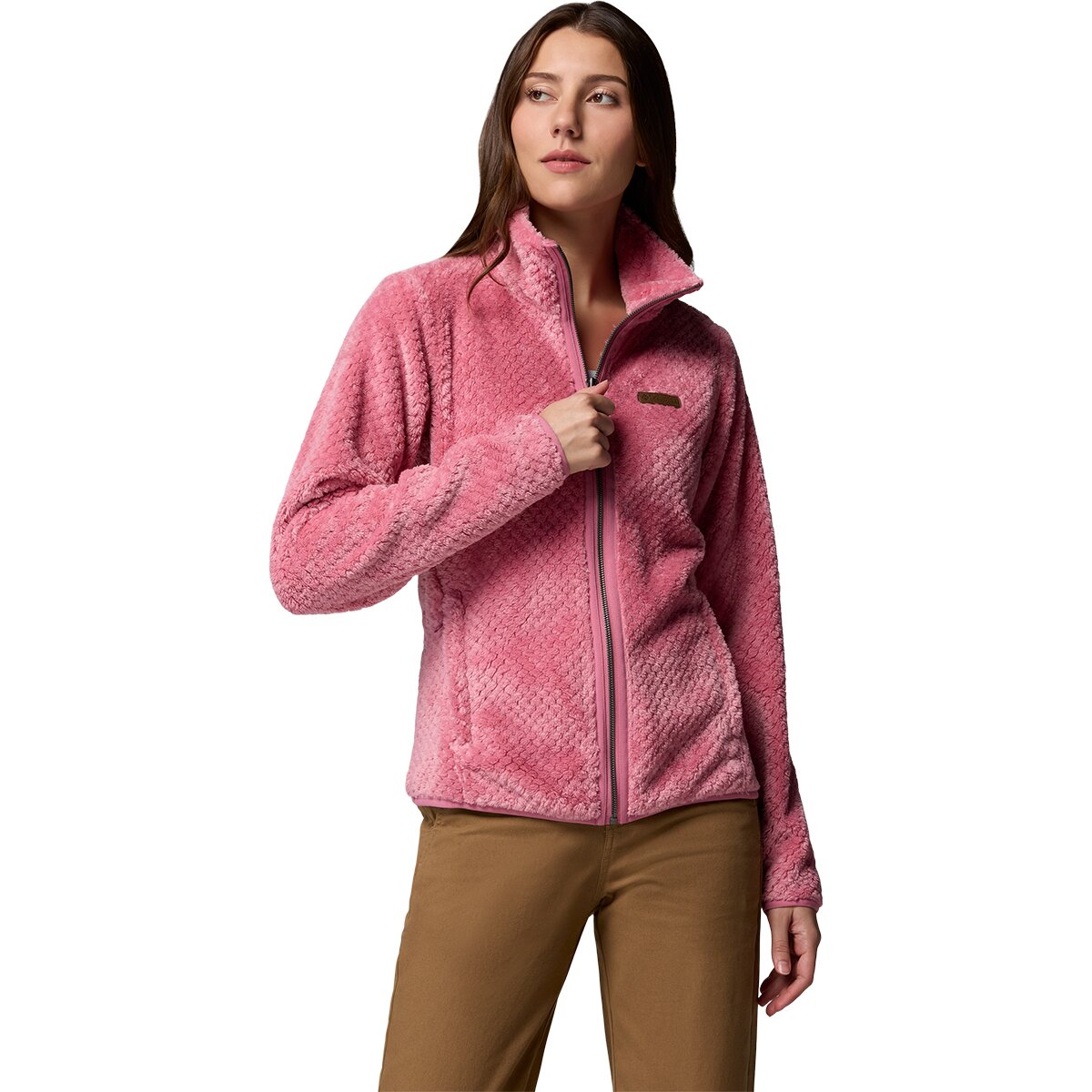 Columbia Columbia Women's Fire Side II Sherpa Jacket in Rosette - Size: Medium - $46.75 at SteepandCheap.com