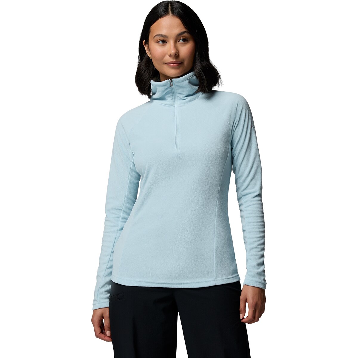 Columbia Women's Glacial Fleece IV 1/2-Zip Top in Marine Light - Size: Large