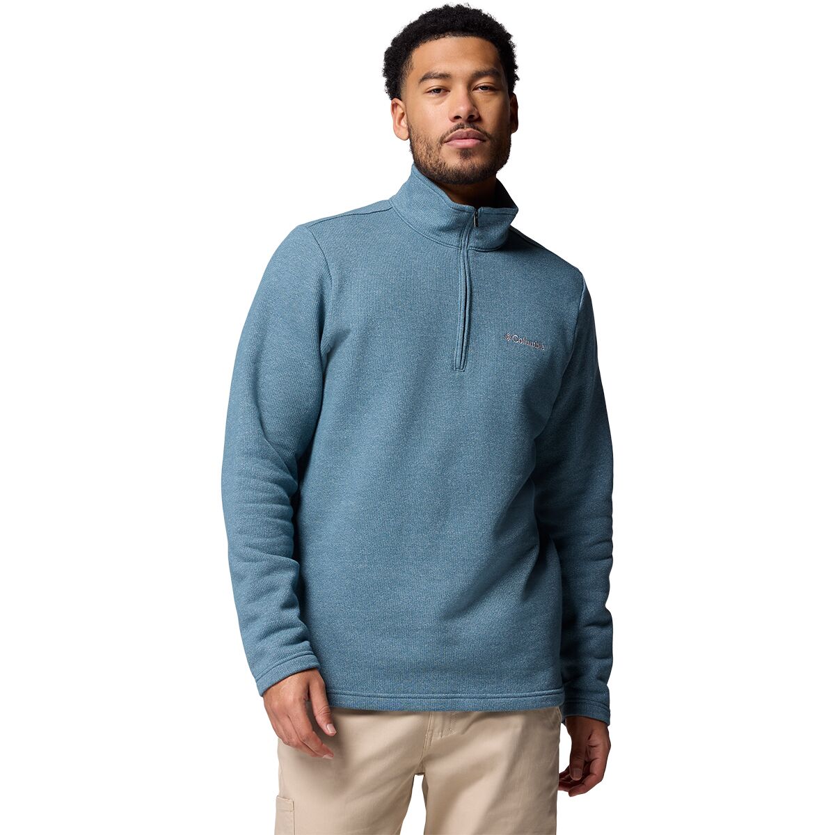 Columbia Men's Great Hart Mountain III Fleece Jacket in Everblue - Size: XXL