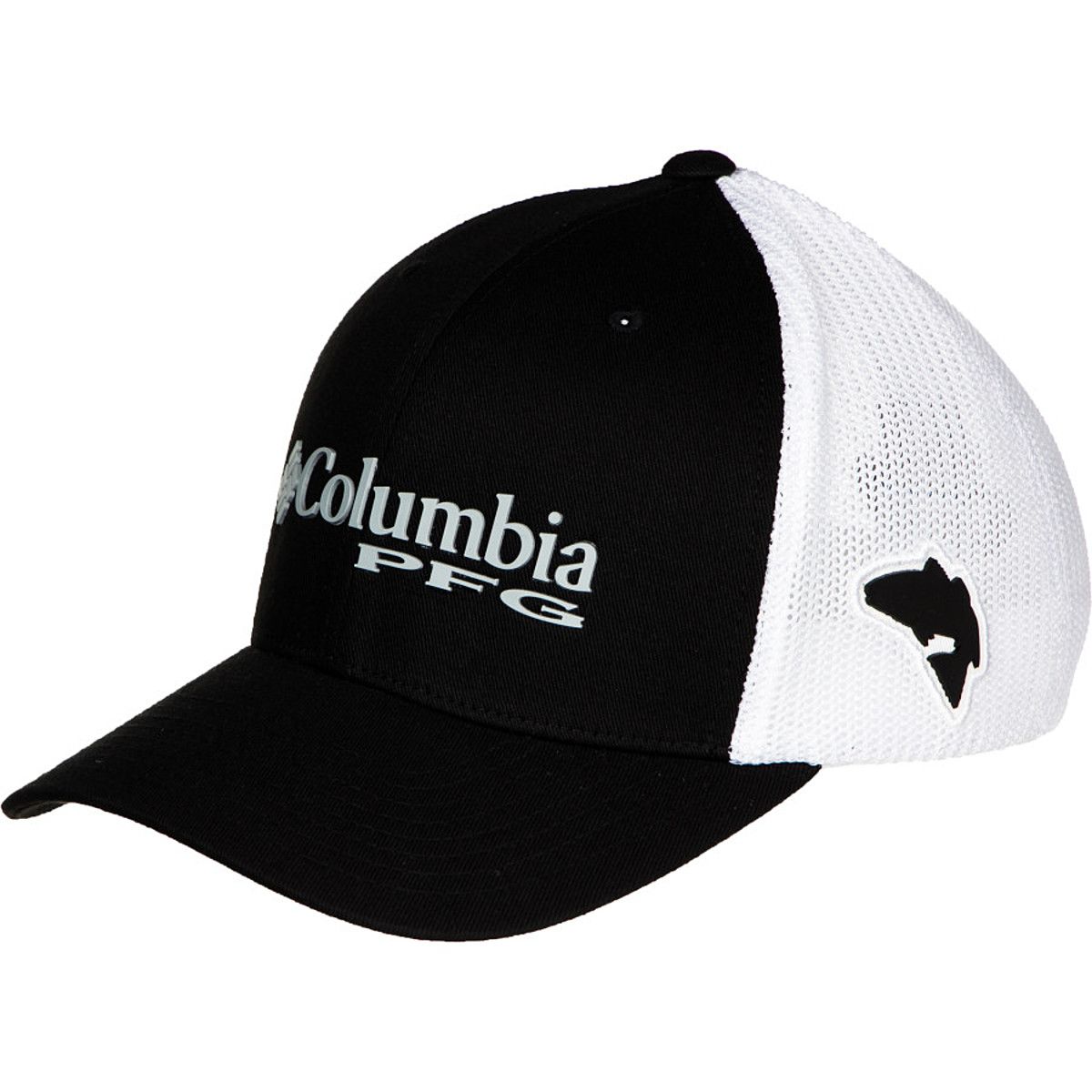 Columbia Men's PFG Mesh Trucker Hat in Black - Size: S/M