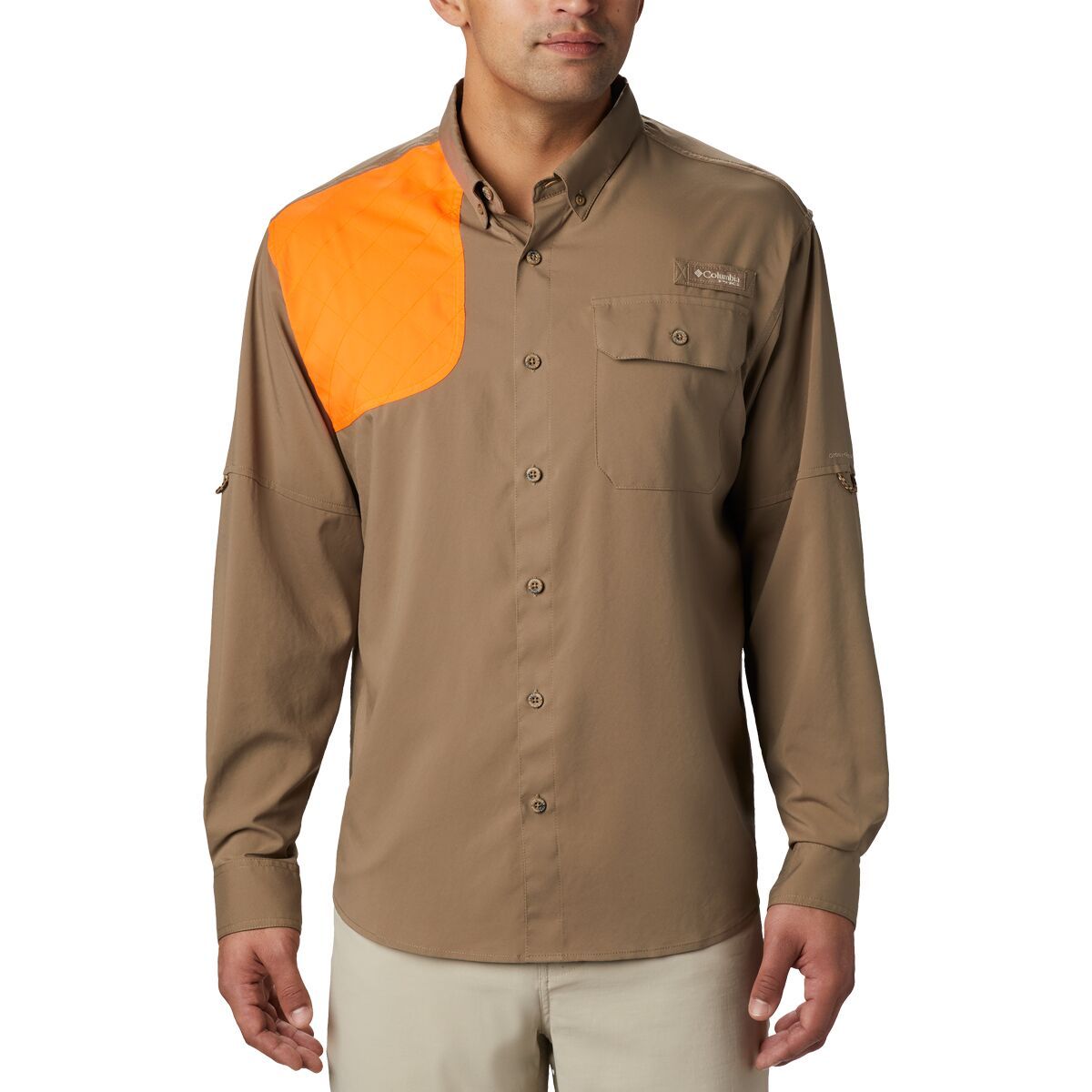 Columbia Men's Blood and Guts Shooting Shirt in Flax - Size: Medium