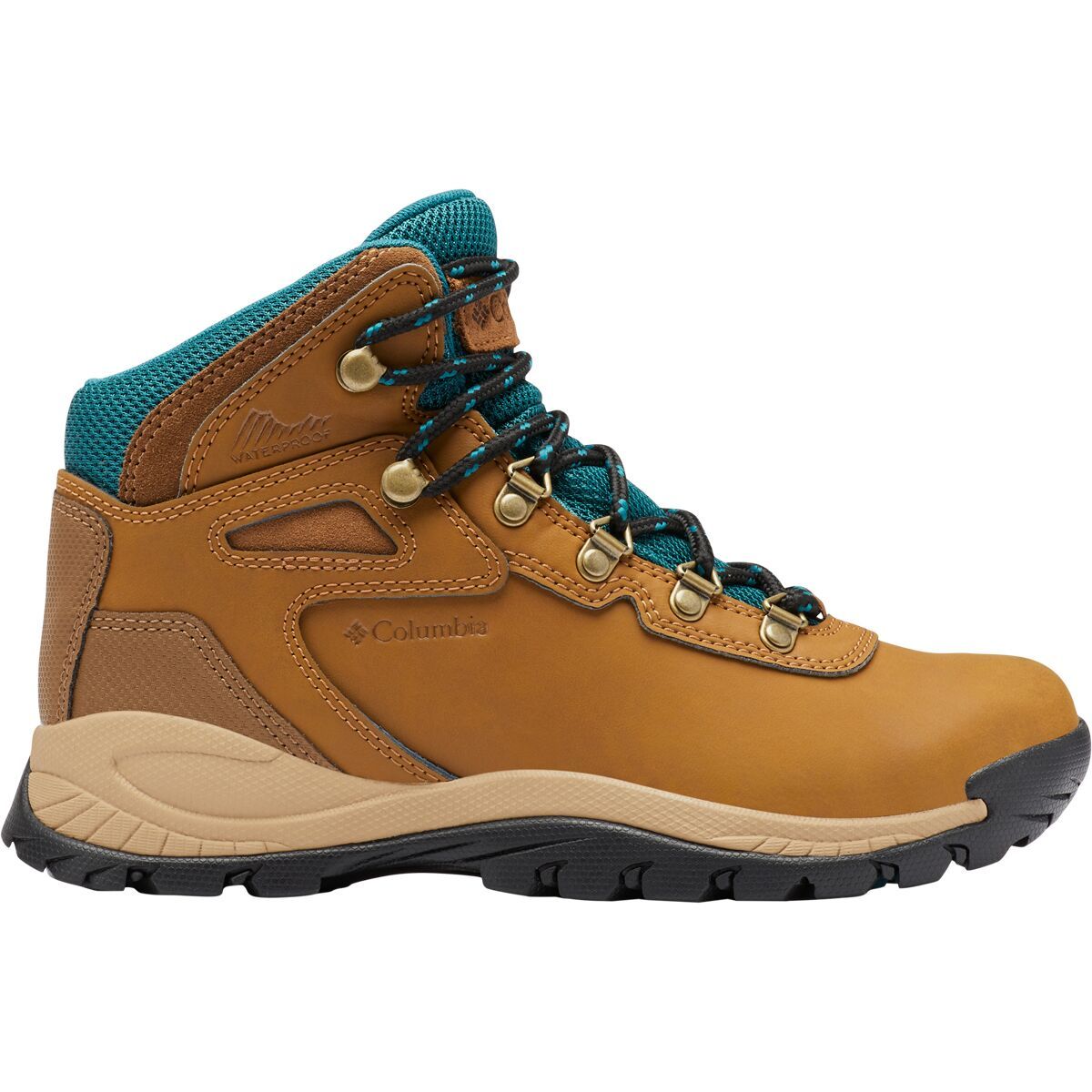 Columbia Women's Newton Ridge Plus Wide Hiking Boot in River Blue2 - Size:
