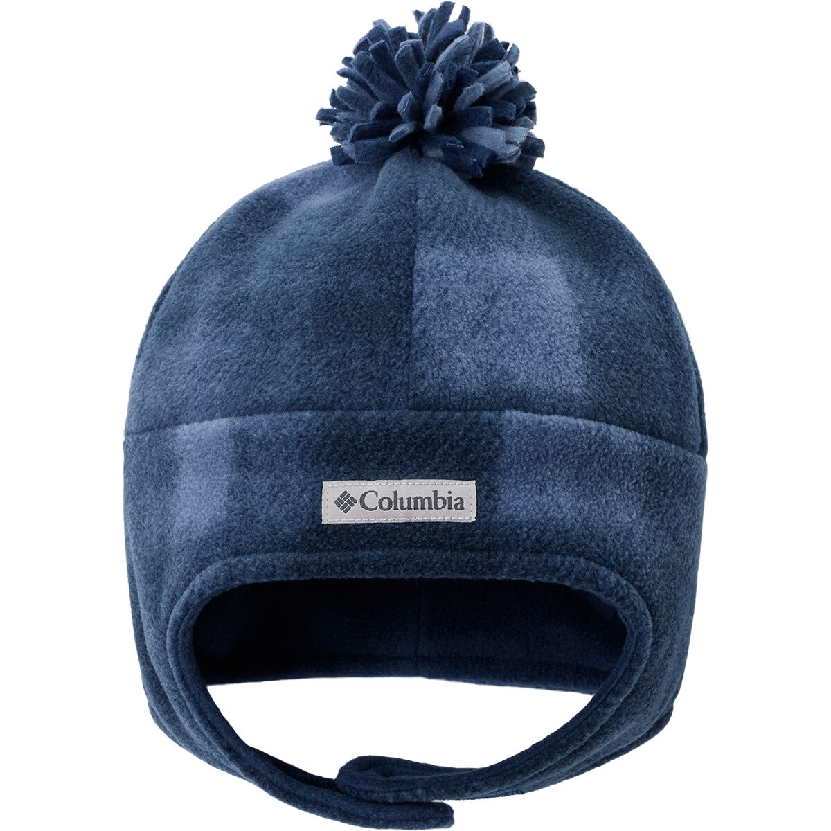 Columbia Frosty Trail II Earflap Beanie - Kids' in Collegiate Navy Omblur Tonal - Size: S/M