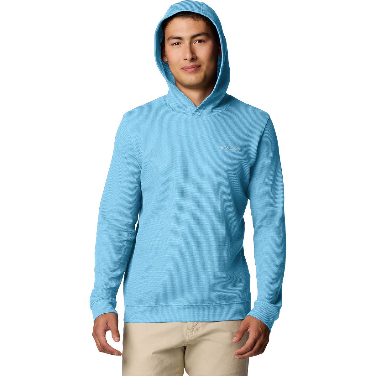 Columbia Men's Pitchstone Knit Hoodie in Vintage Blue - Size: XXL