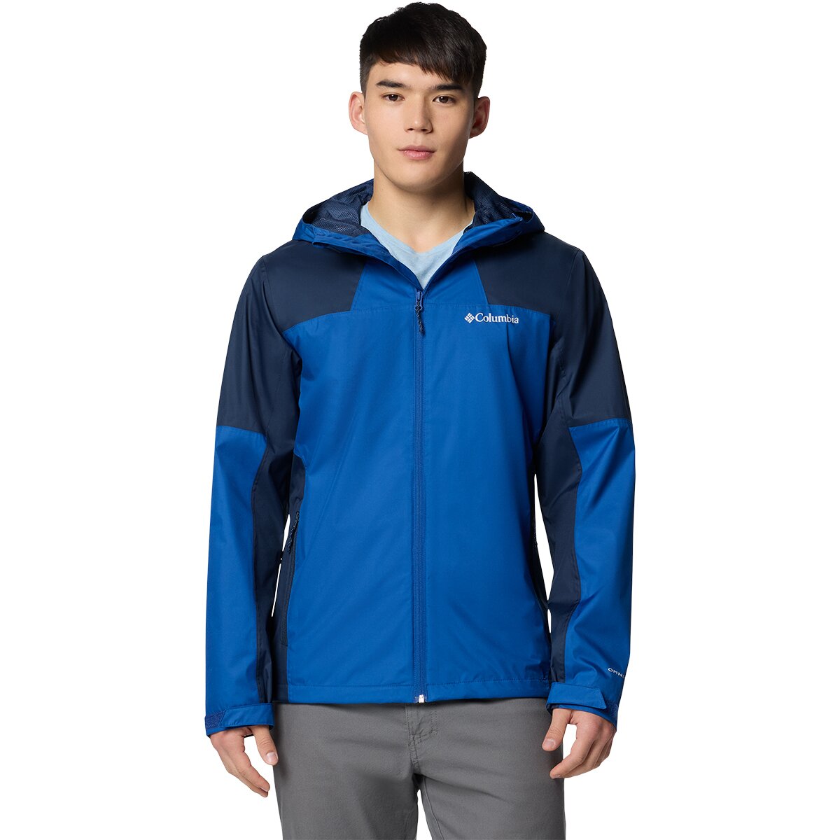 Columbia Men's Inner Limits III Jacket in Mountain Blue / Collegiate Navy2 - Size: Medium