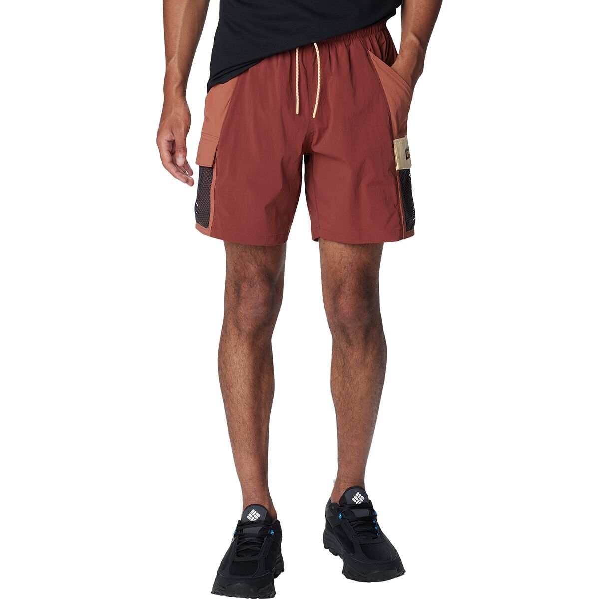 Columbia Men's Painted Peak 7in Short in Spice / Auburn / Sunkissed - Size: Small