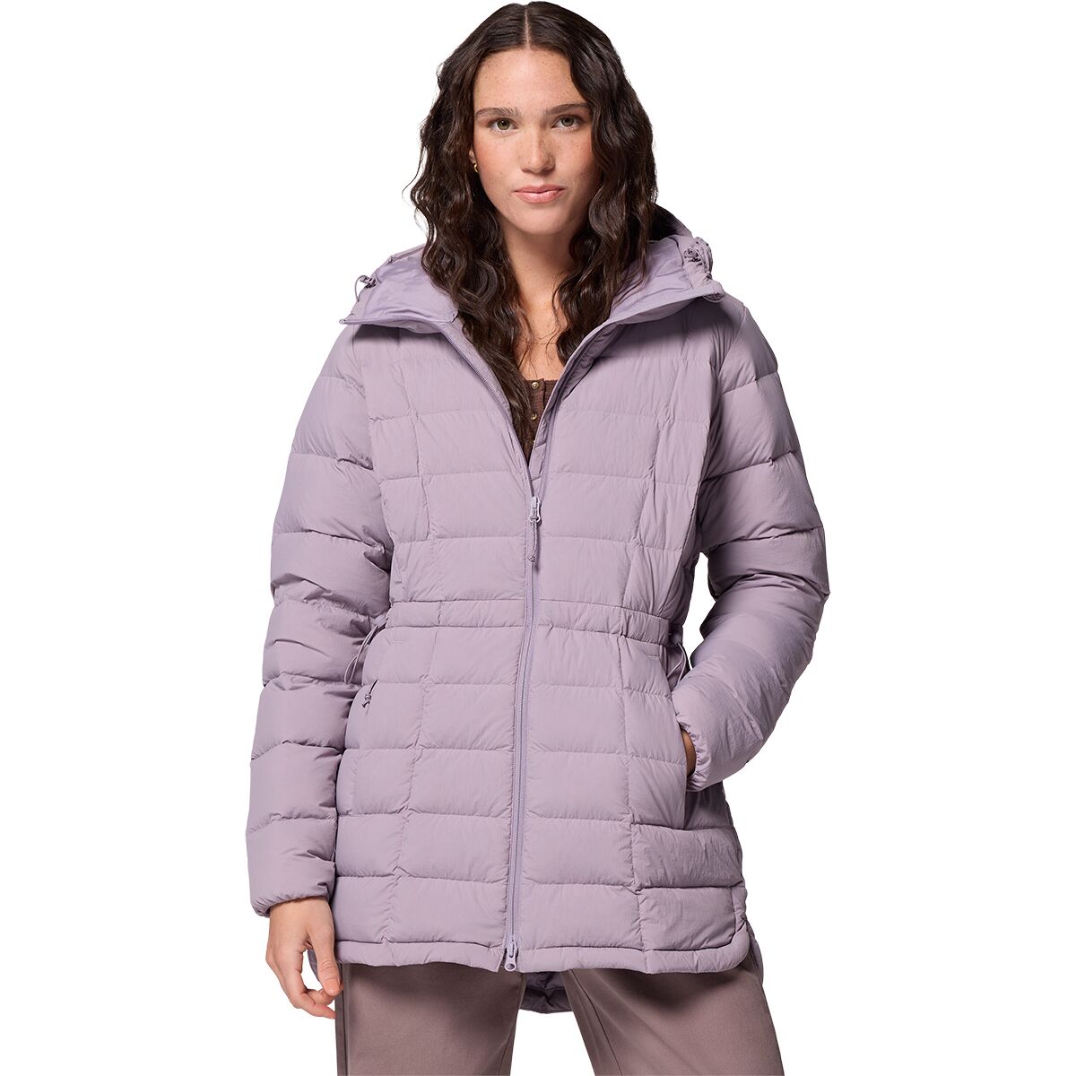 Columbia Women's Ardenwood Mid Down Jacket in Shale Purple - Size: XS