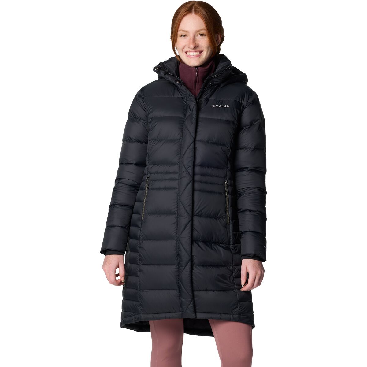 Columbia Women's Hexbreaker Elite II Down Jacket in Black - Size: XL