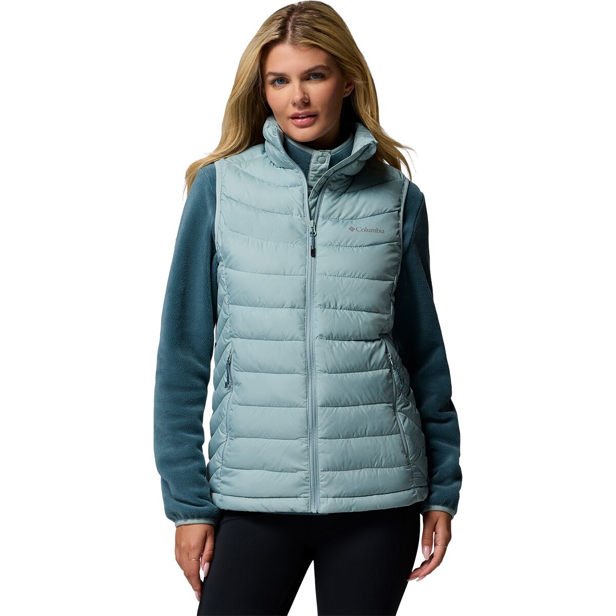 Columbia Women's Powder Lite II Vest in Crushed Blue - Size: Small