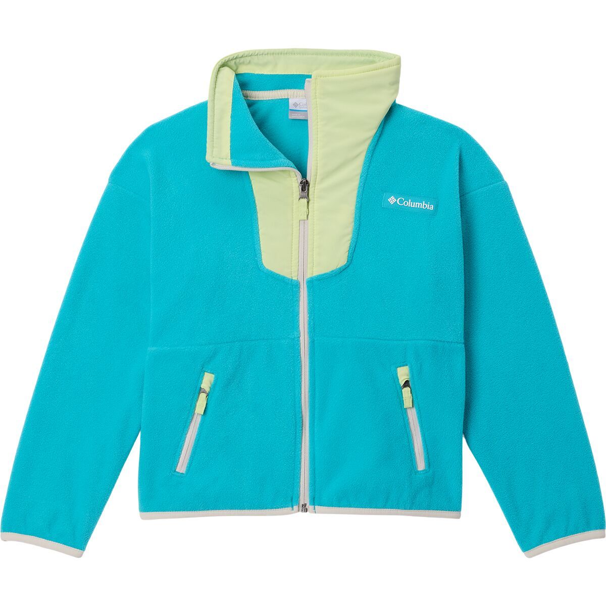Columbia Sequoia Grove Full-Zip Fleece Jacket - Kids' in Collegiate Navy / Dark Mountain - Size: Medium