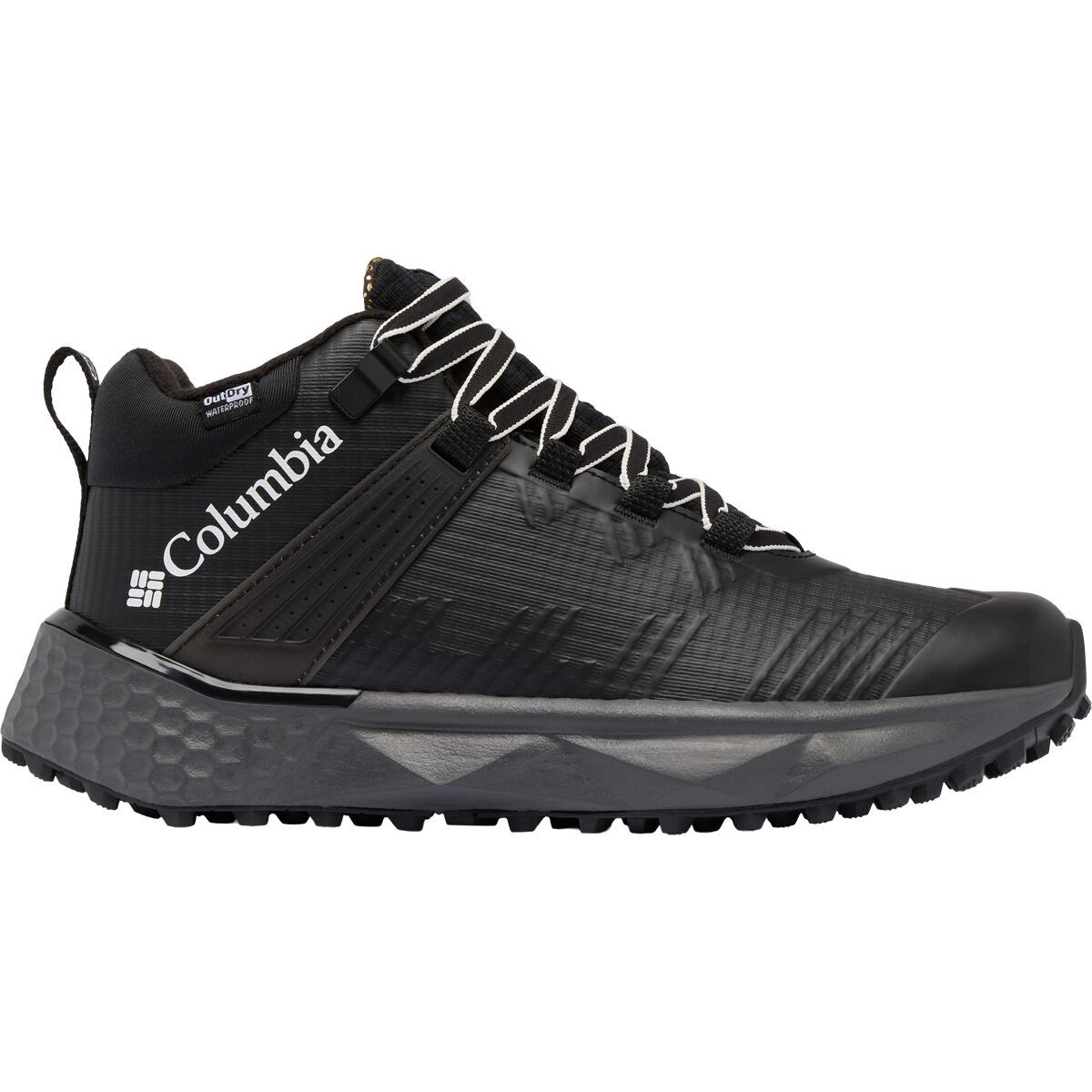 Columbia Women's Facet 75 Equinox Shoe in Black / White - Size: 7.5