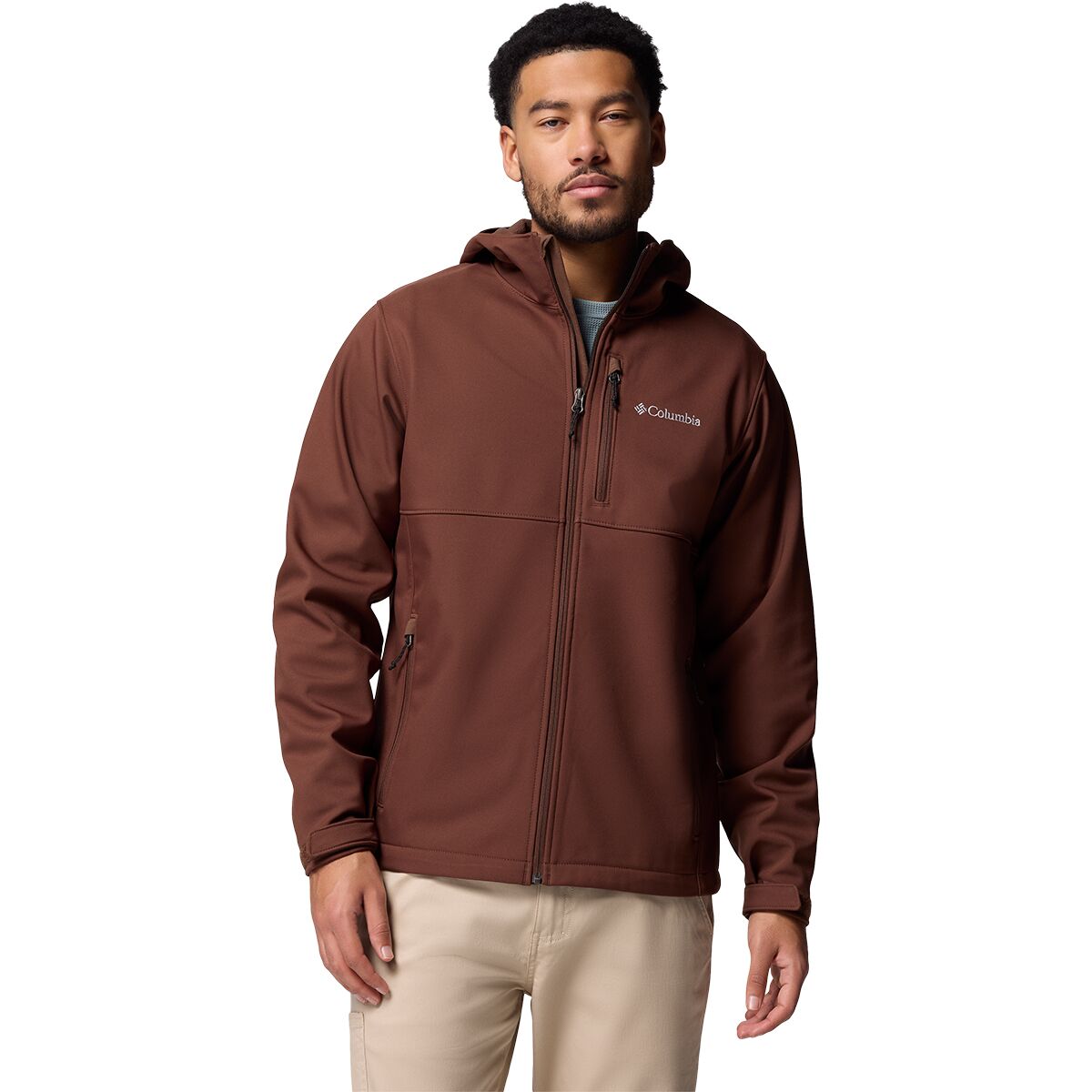 Columbia Columbia Men's Ascender II Hooded Softshell Jacket in Tobacco - Size: Small - $65.00 at Steep and Cheap