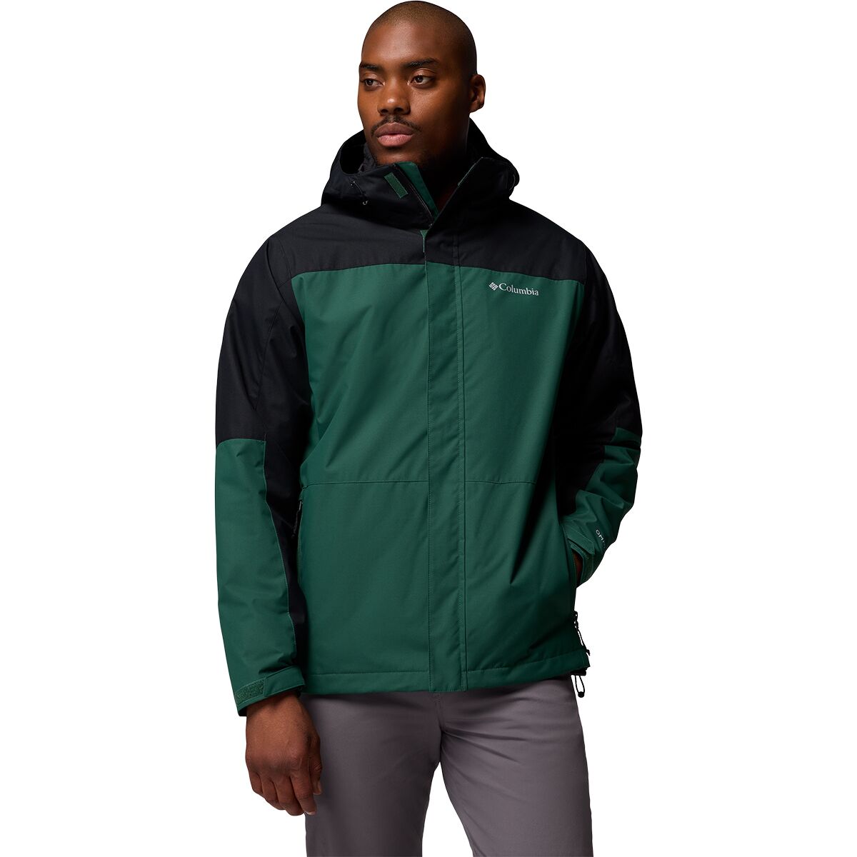 Columbia Columbia Men's Hikebound II Interchange Jacket in Rain Forest / Black - Size: Small - $117.00 at Steep and Cheap