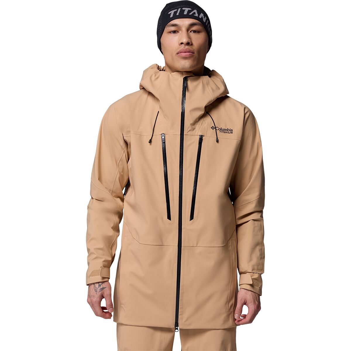 Columbia Men's Platinum Peak II 3L Shell Jacket in Canoe - Size: Small