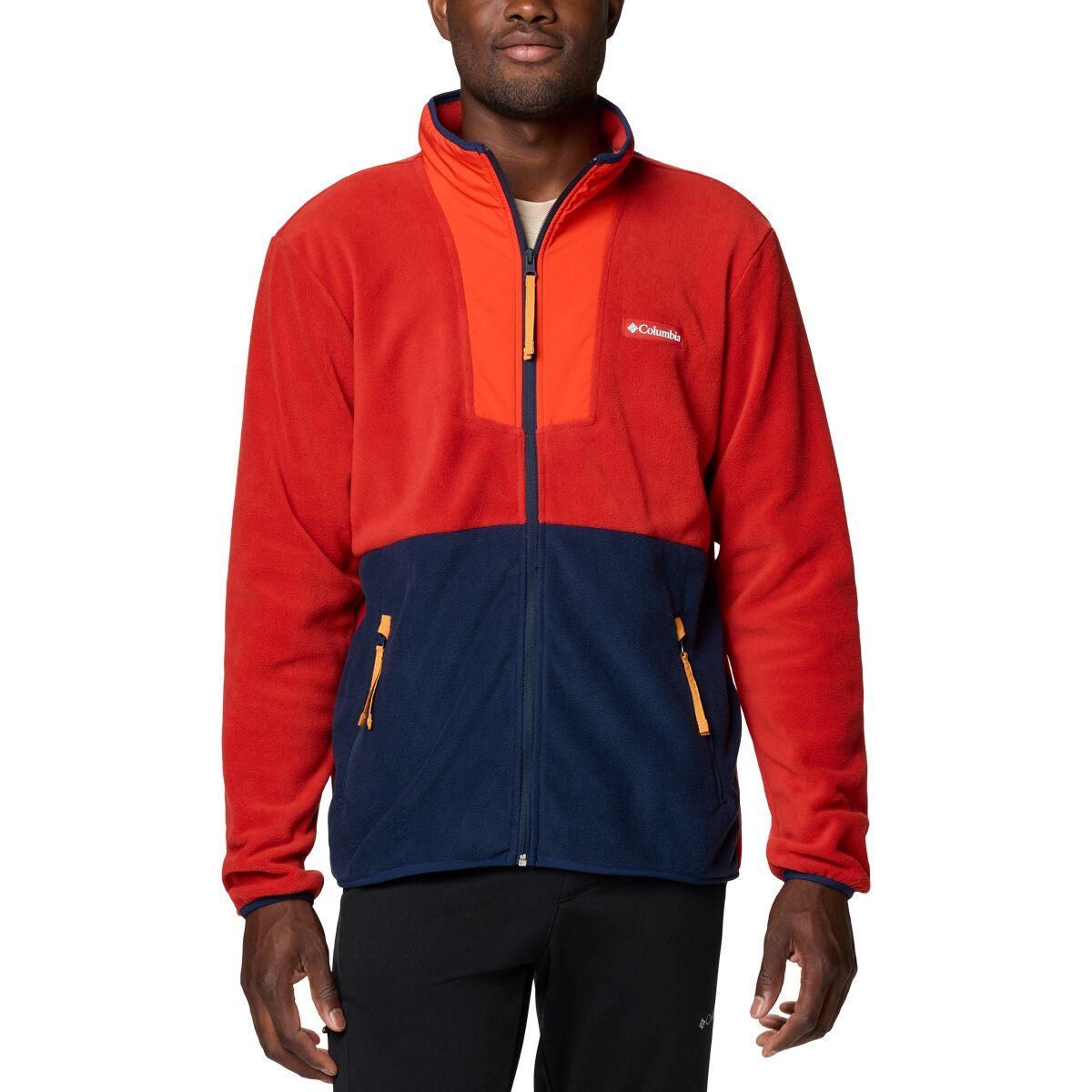 Columbia Men's Sequoia Grove Full-Zip Fleece in Sail Red / Spicy - Size: XXL
