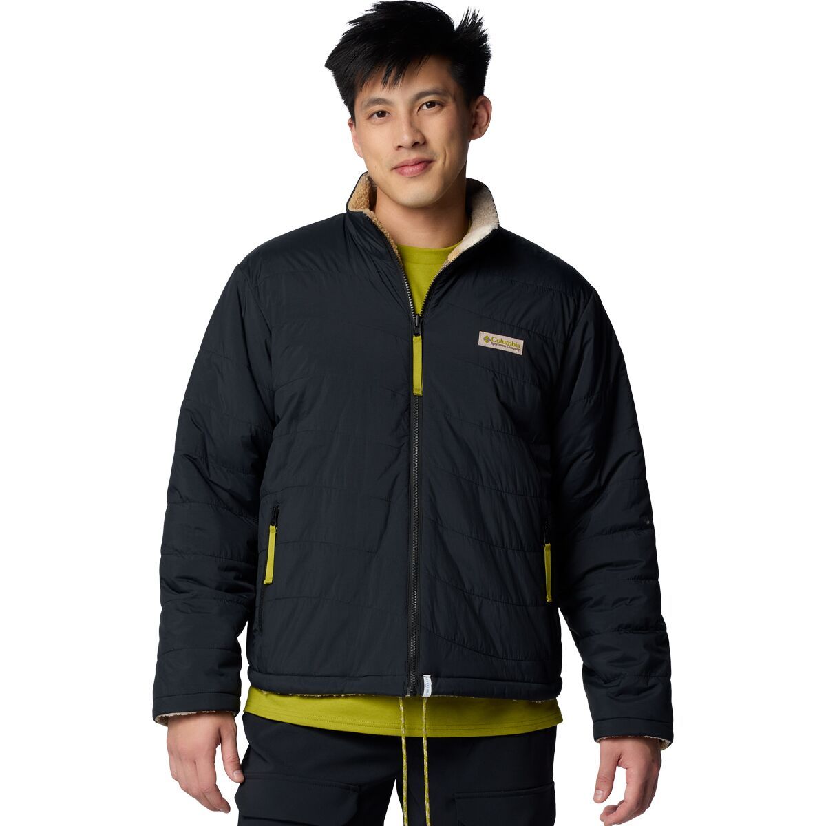 Columbia Men's Wallowa Panorama Reversible Jacket in Black - Size: Large