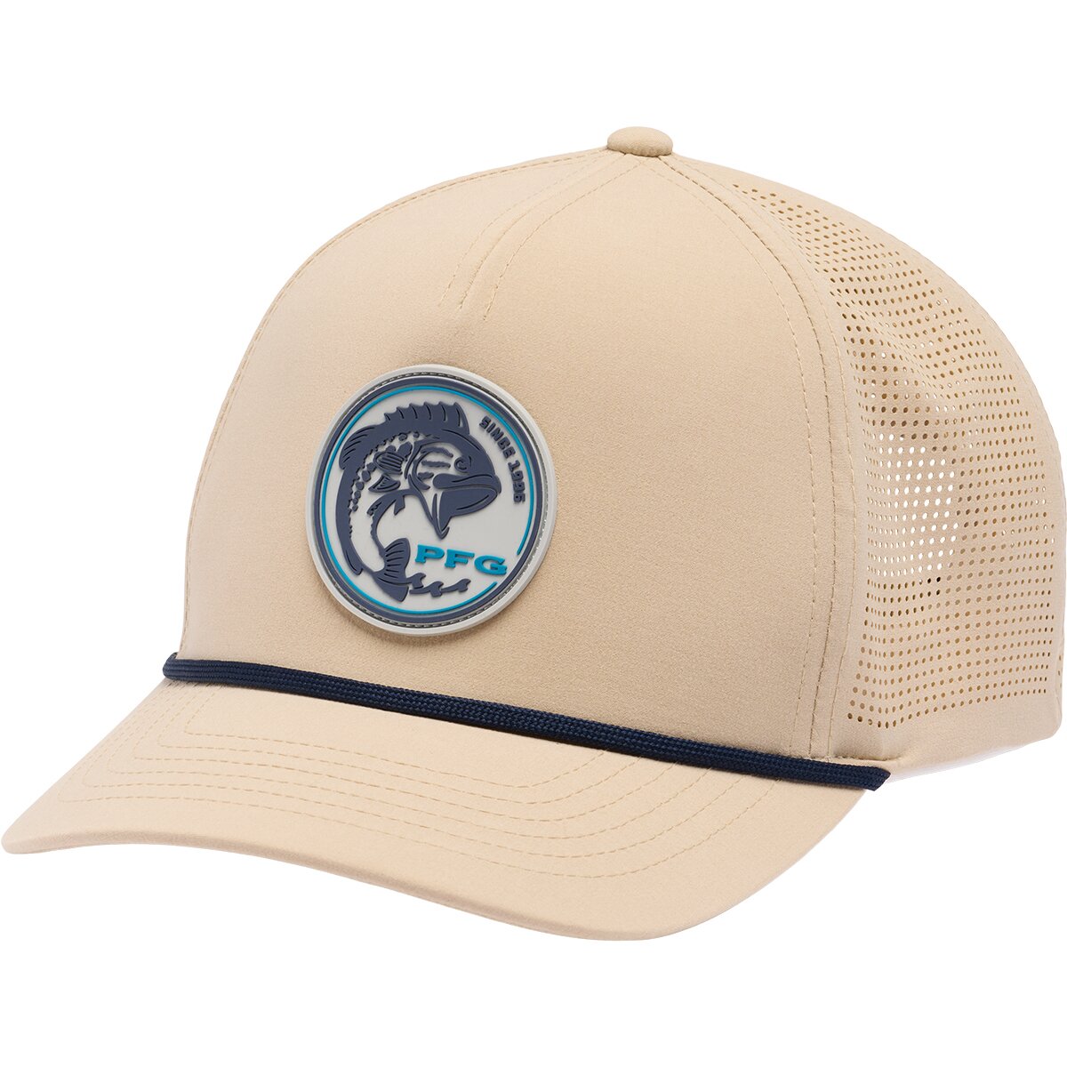 Columbia Columbia Tidal Pursuit 3D Stretch Snapback Hat in Ancient Fossil / Fish Circle Bass - $18.00 at SteepandCheap.com