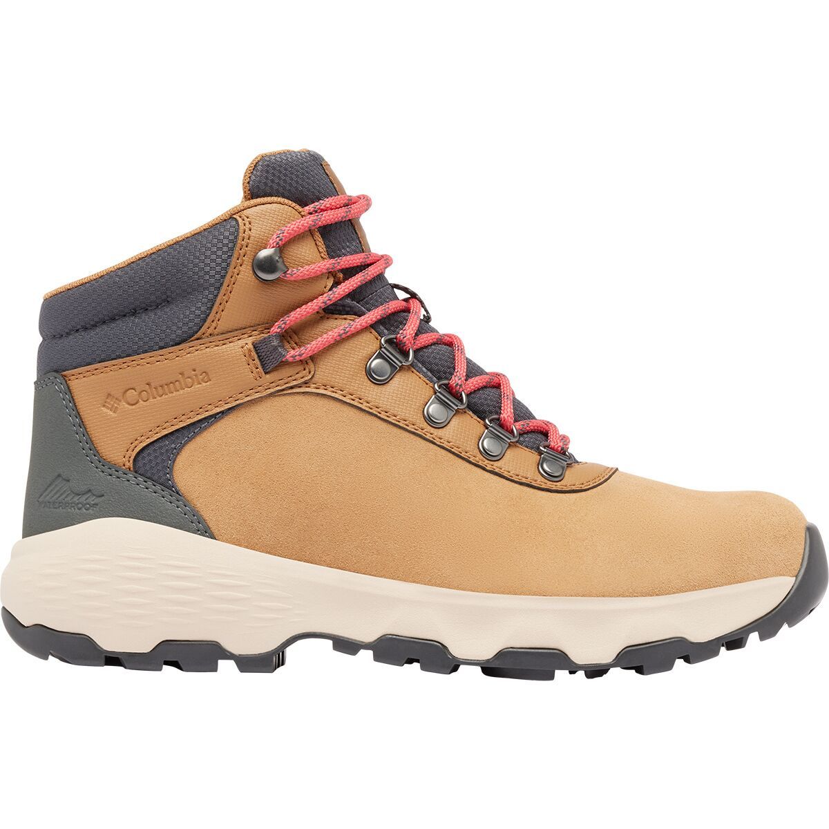 Columbia Women's Newton Wander Wide Hiking Boot in Sunset Red - Size: