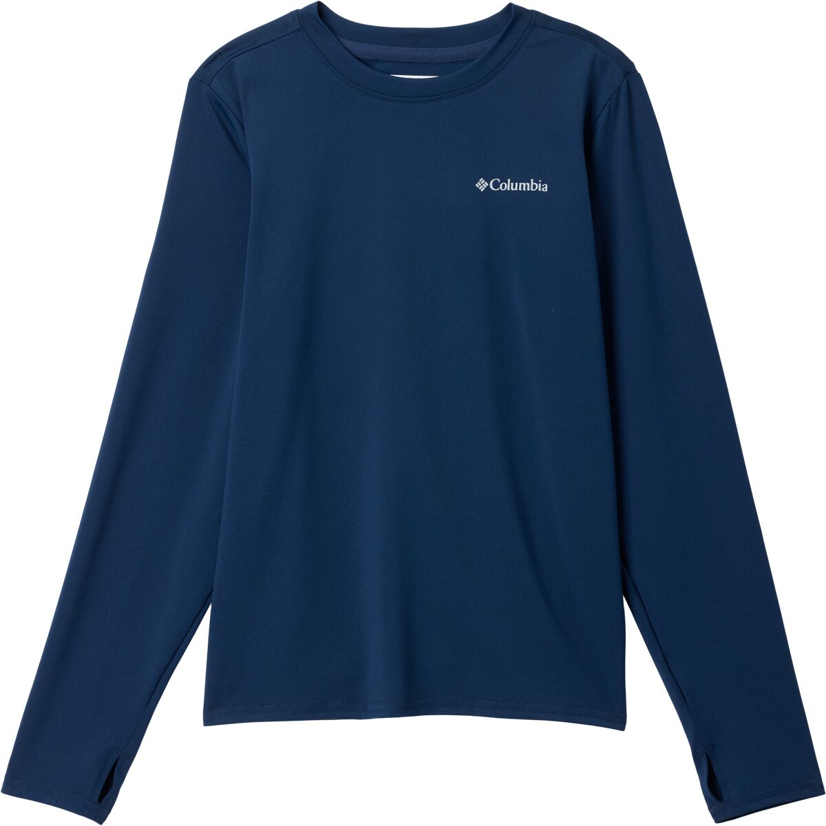 Columbia Chill River Long-Sleeve Shirt - Kids' in Collegiate Navy - Size: Medium