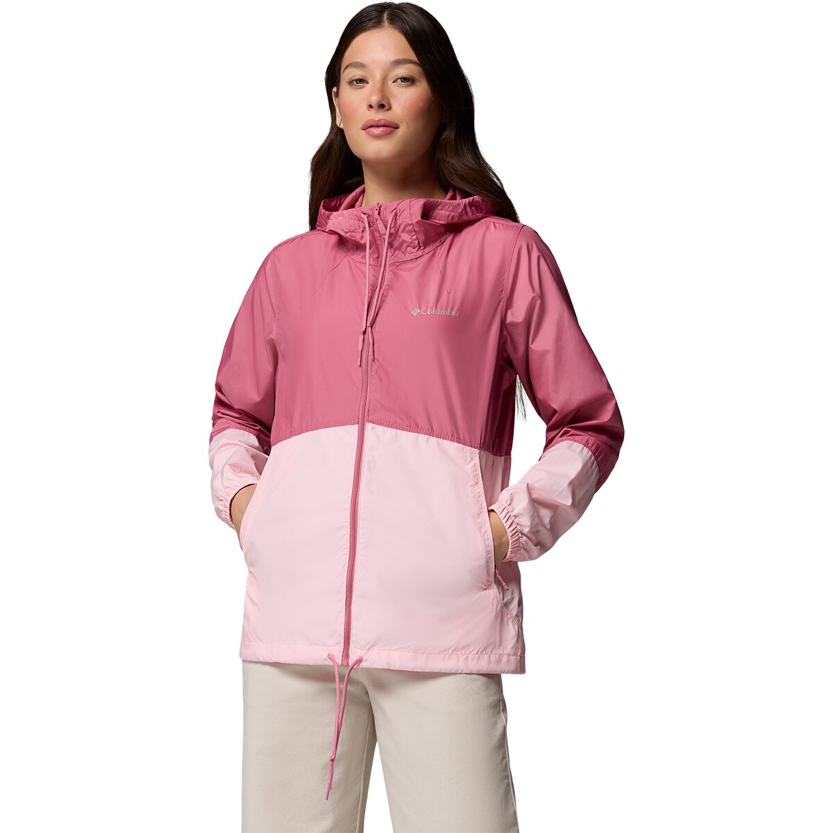 Columbia Women's Flash Forward II Windbreaker in Rosette - Size: Large