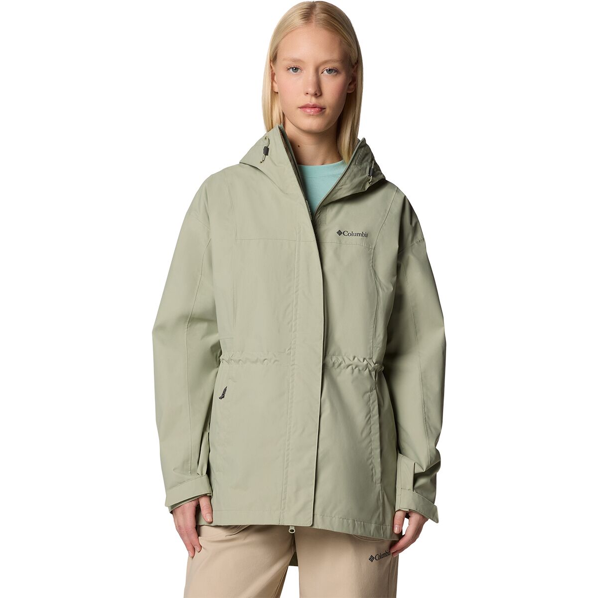 Columbia Women's Hikebound II Long Jacket in Safari - Size: Medium
