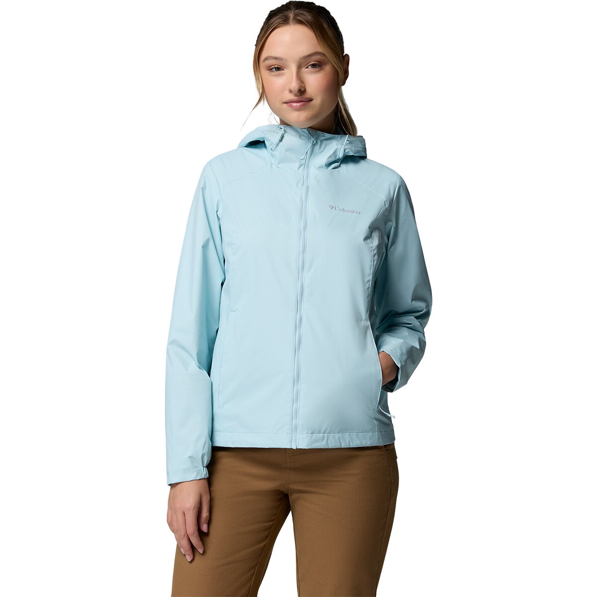 Columbia Women's Scattered Showers Jacket in Marine Light - Size: XS