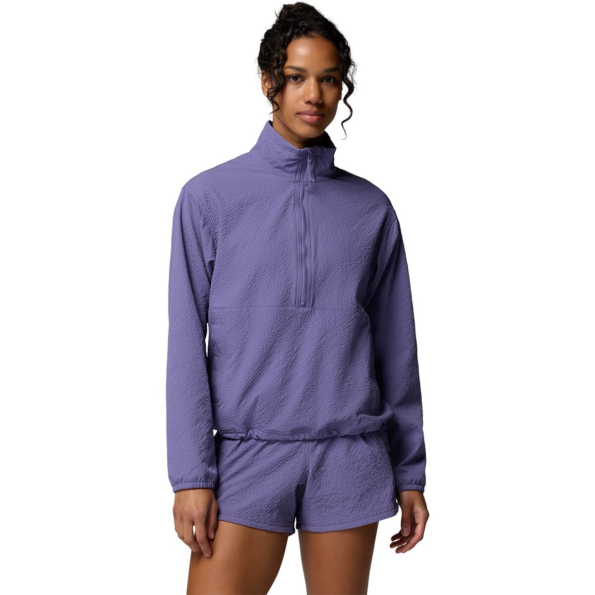 Columbia Women's Sucker For Summer 1/2-Zip Crew Sweatshirt in Stormwatch - Size: Medium