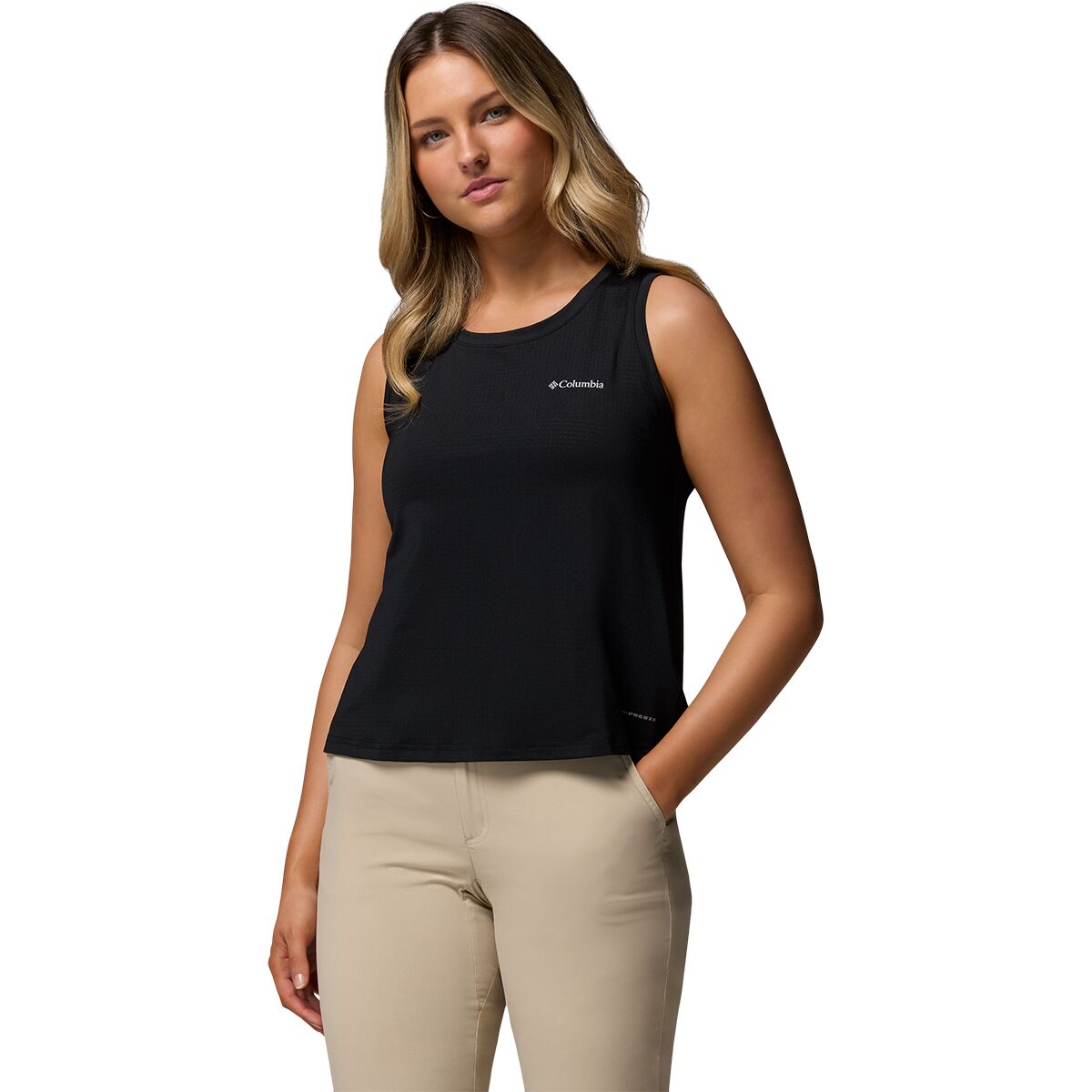 Columbia Women's Wild Springs Tank Top in Black2 - Size: Small