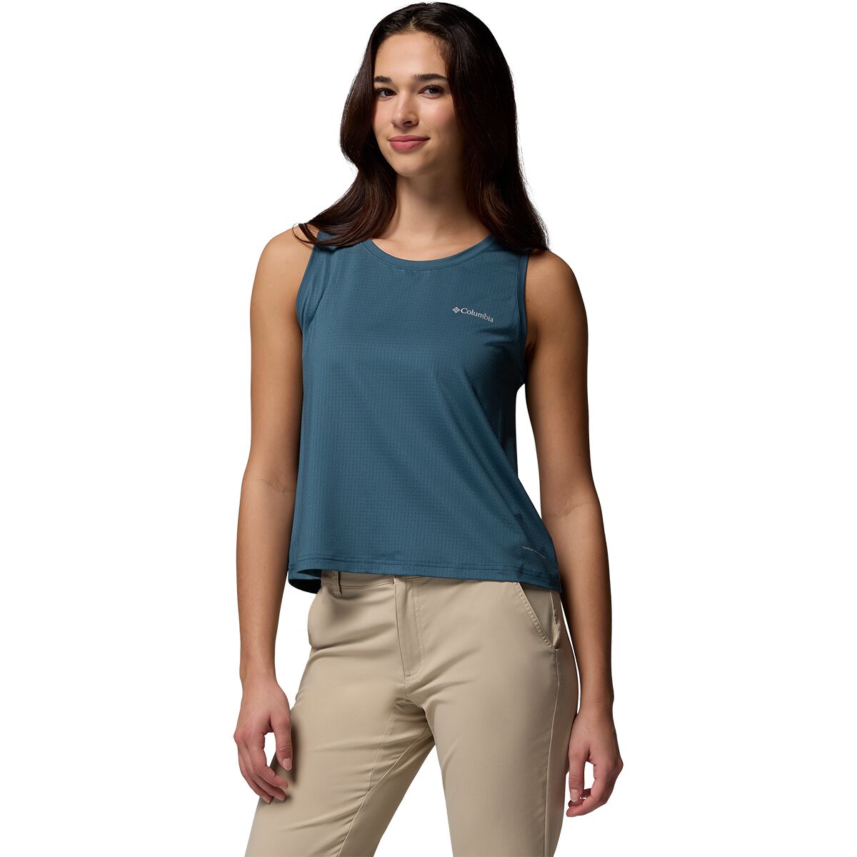 Columbia Women's Wild Springs Tank Top in Everblue - Size: Small