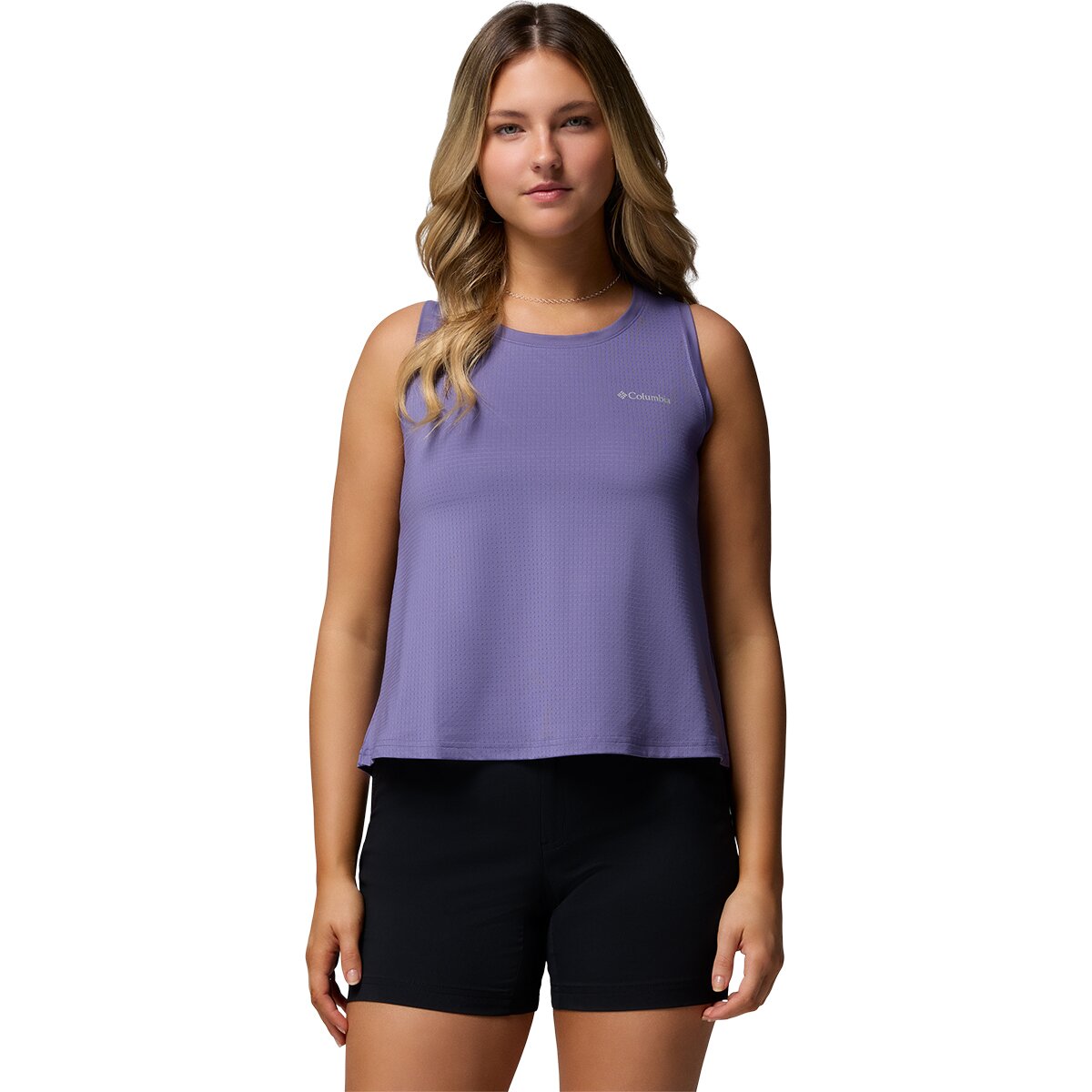 Columbia Women's Wild Springs Tank Top in Stormwatch - Size: Large