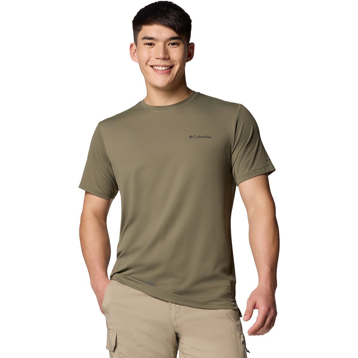 Columbia Men's Tech Trail Utility Short-Sleeve Crew - Size: XS