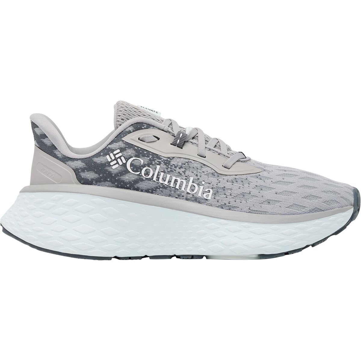 Columbia Women's Konos Elevate Trail Running Shoe in Steam / Skylight - Size: