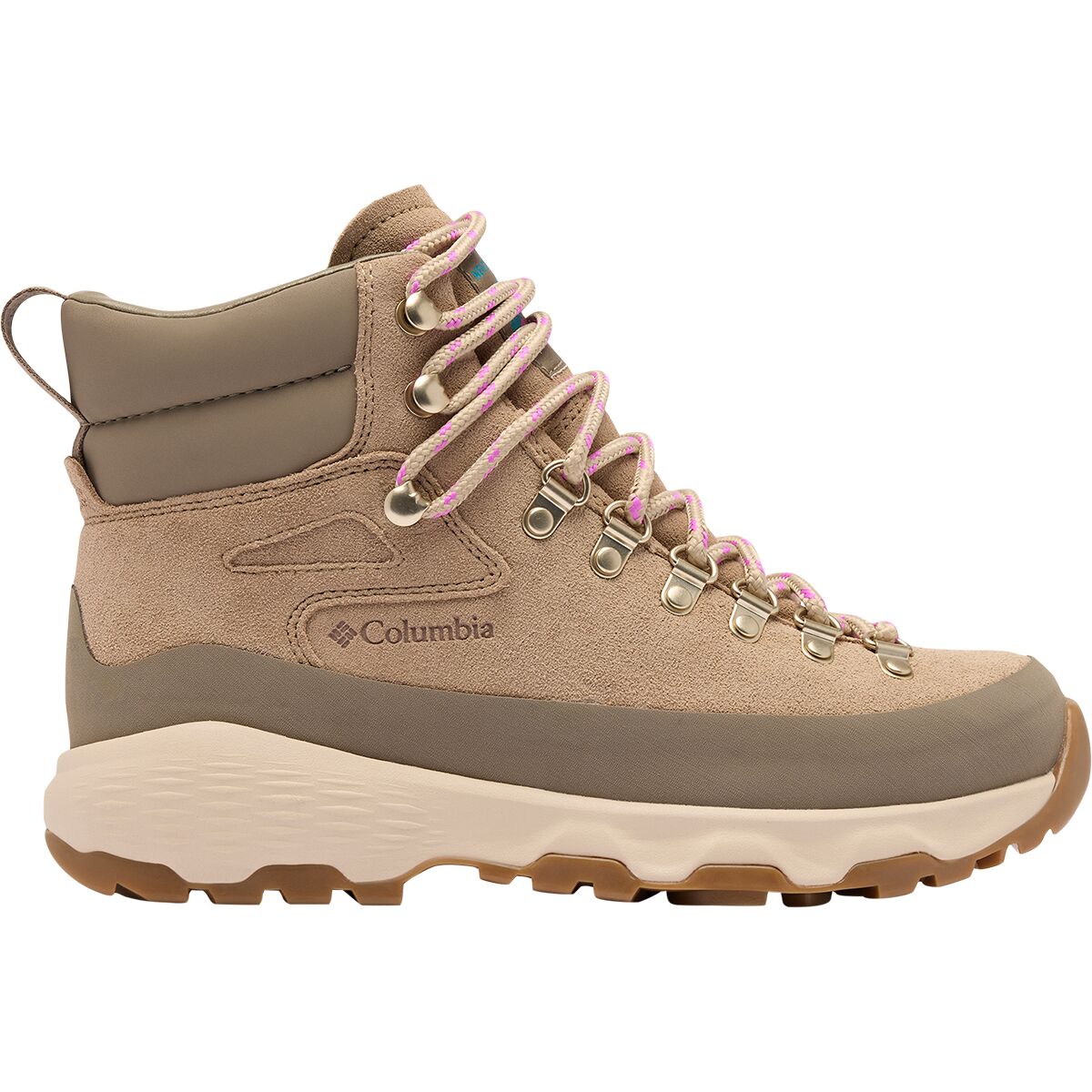 Columbia Women's Newton Alpine PT Hiking Boot in Oxford Tan / Foxglove - Size: