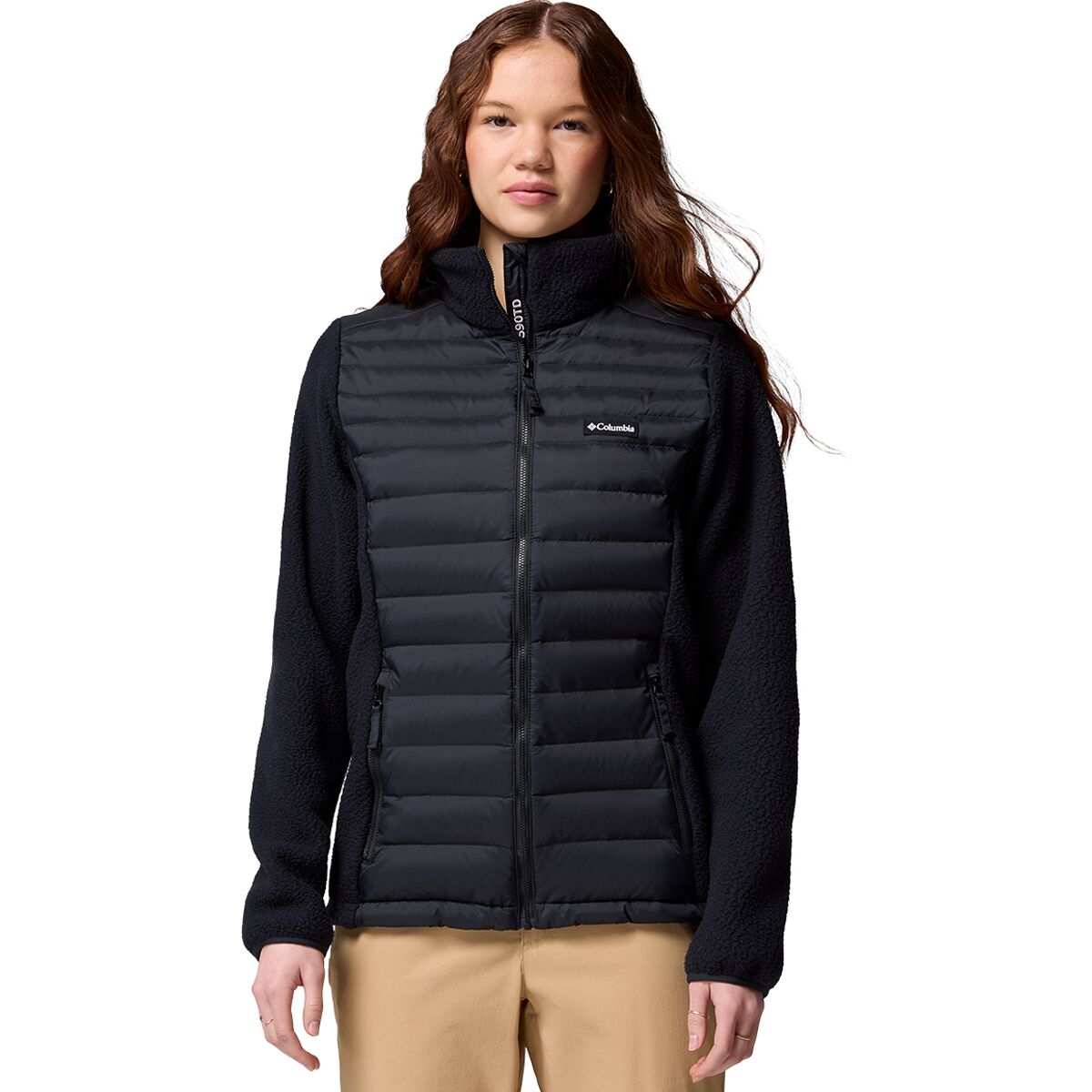Columbia Women's Juniper Peak Hybrid Jacket in Black - Size: Medium