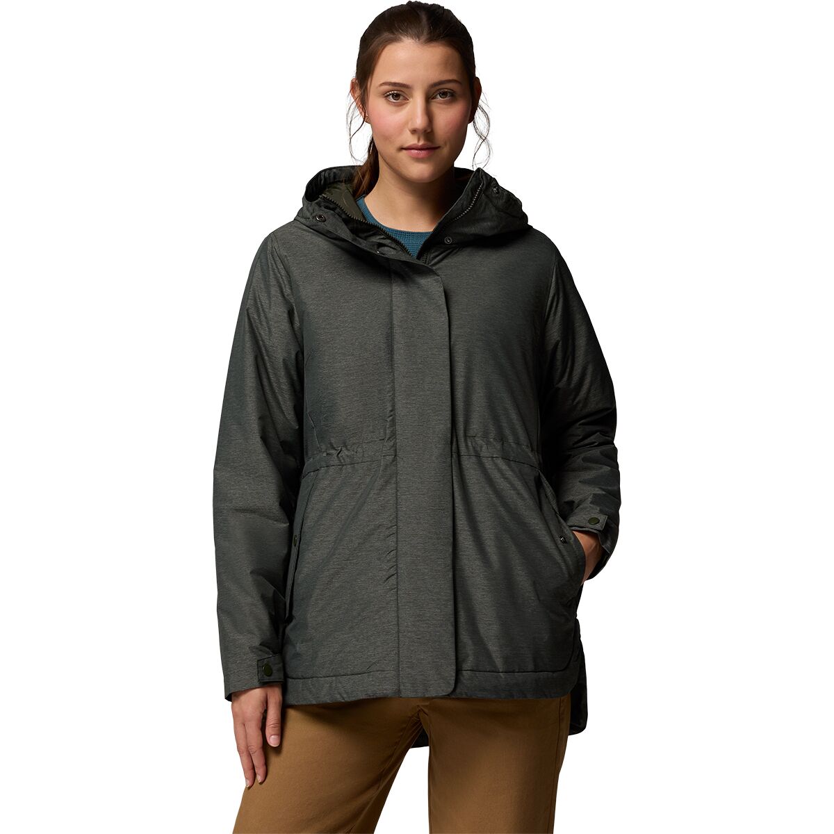 Columbia Women's Lillian Ridge Insulated Jacket in Greenscape - Size: Medium