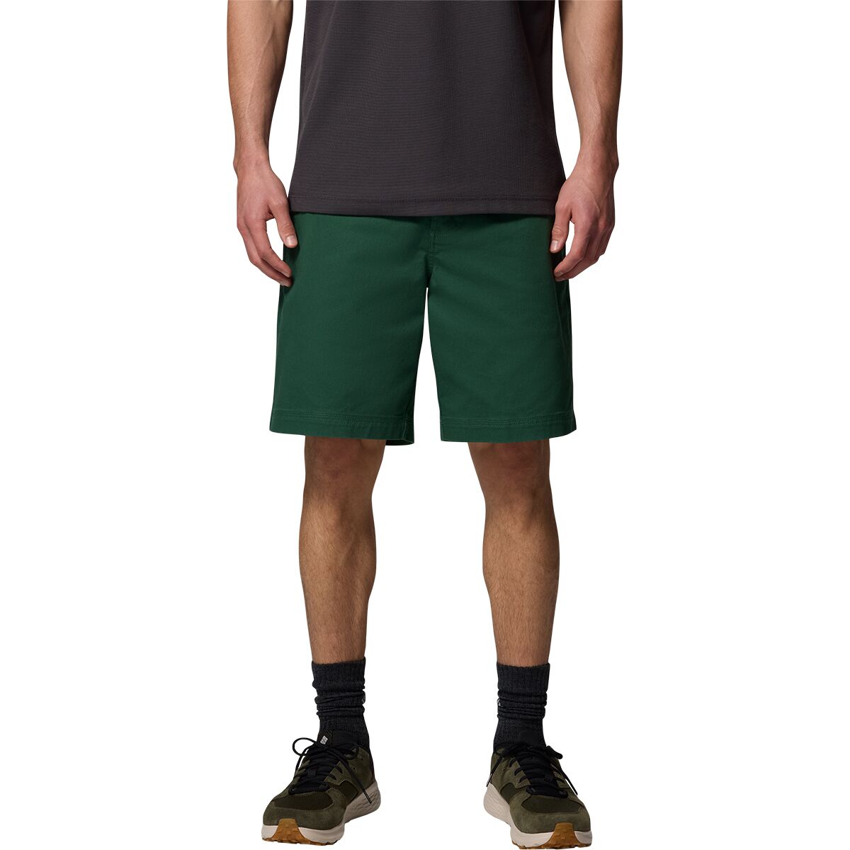 Columbia Men's Acker Rock 9in Twill Short in Rain Forest - Size: 38
