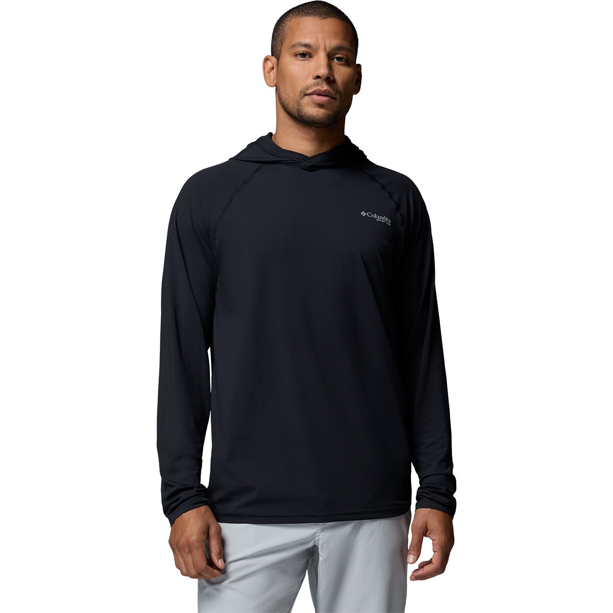 Columbia Columbia Men's PFG Solar Stream II Hoodie in Black - Size: Small - $35.75 at Steep and Cheap