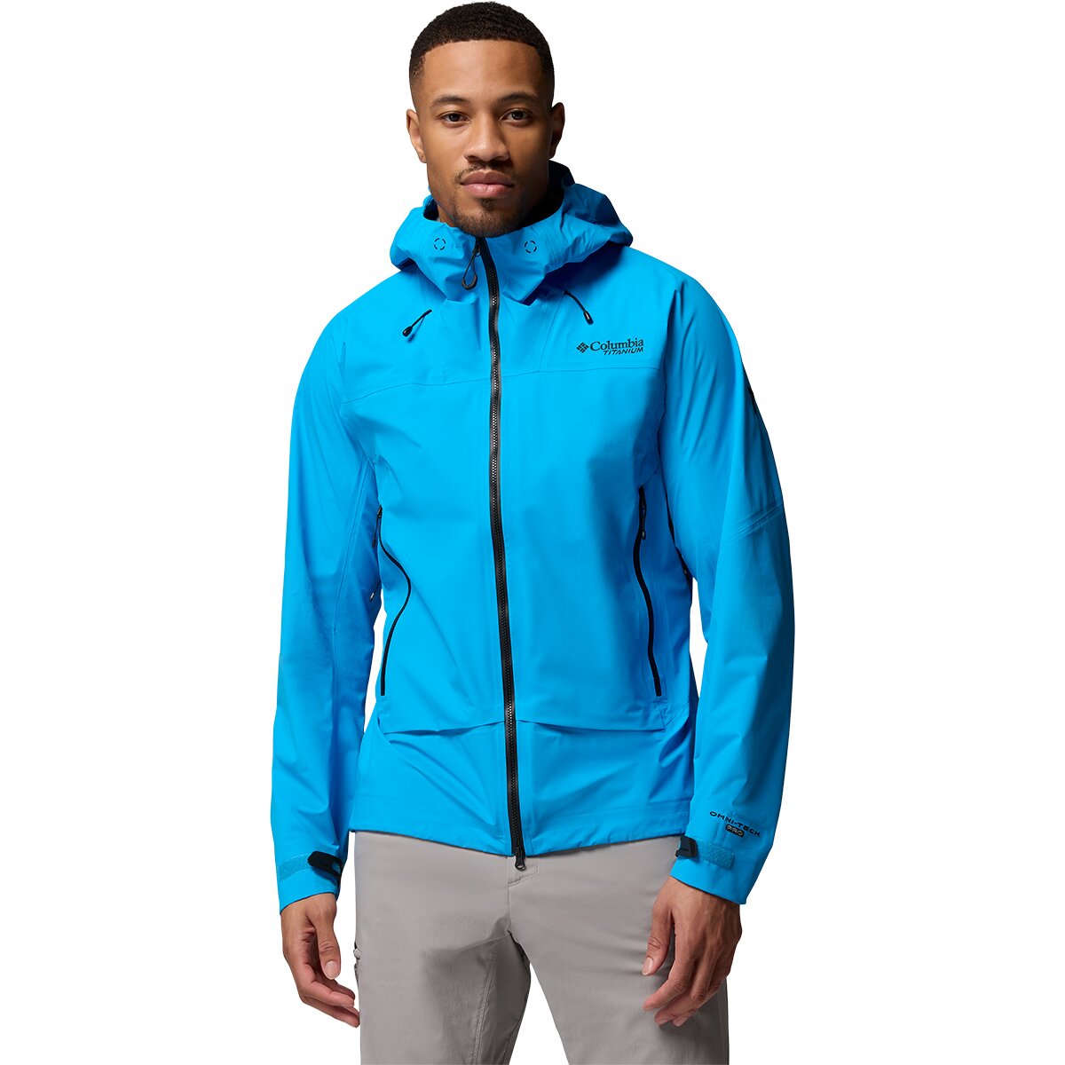 Columbia Men's Saudan Pro 3L Shell in Compass Blue - Size: Medium