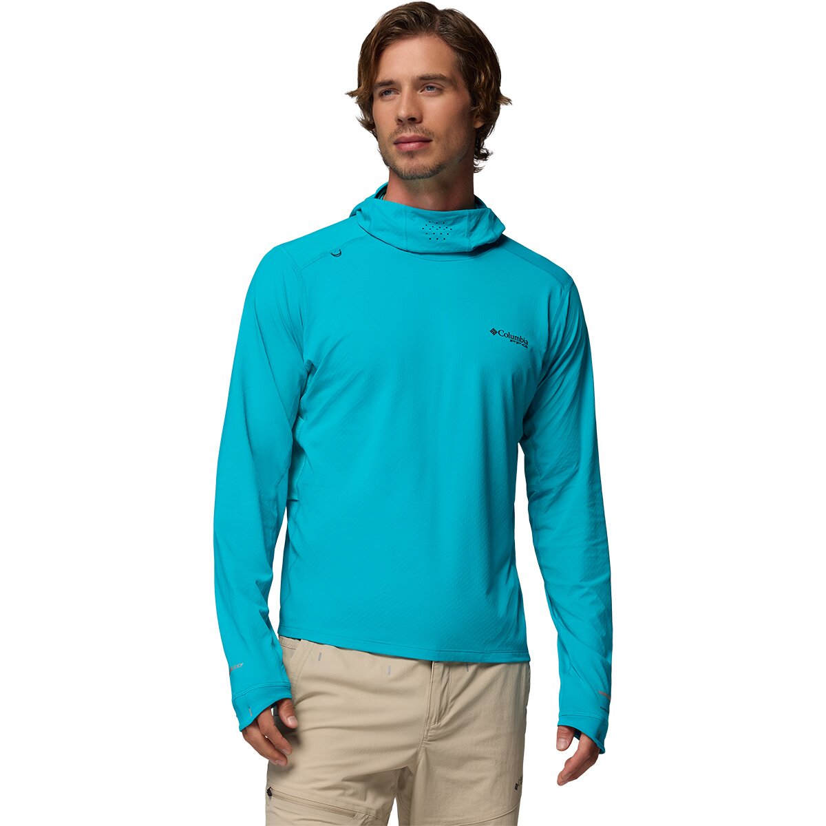 Columbia Men's Shadowcaster Zero Hoodie in Ocean Teal - Size: Large