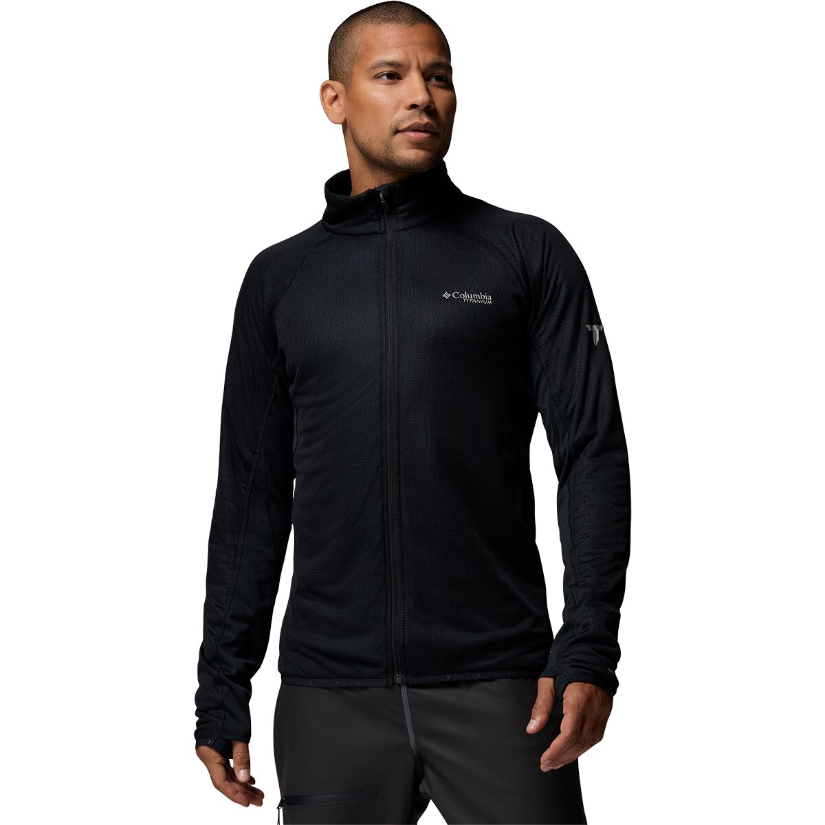 Columbia Men's Summit Step Full-Zip Jacket in Black - Size: XXL