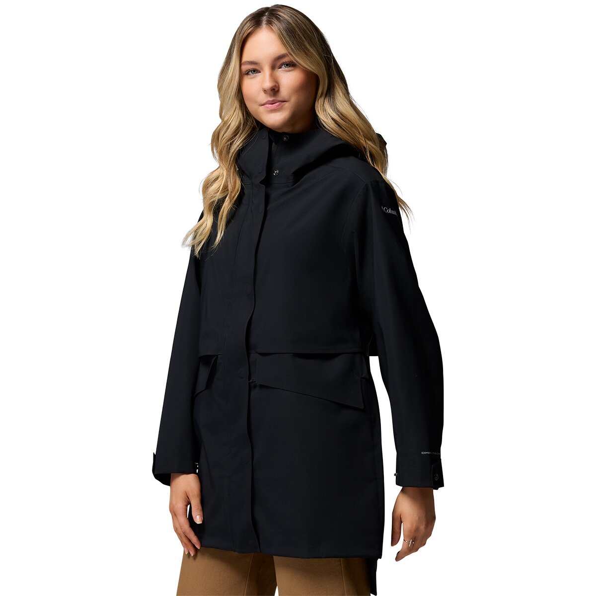 Columbia Women's AmazeRain 3L Shell in Black - Size: Small