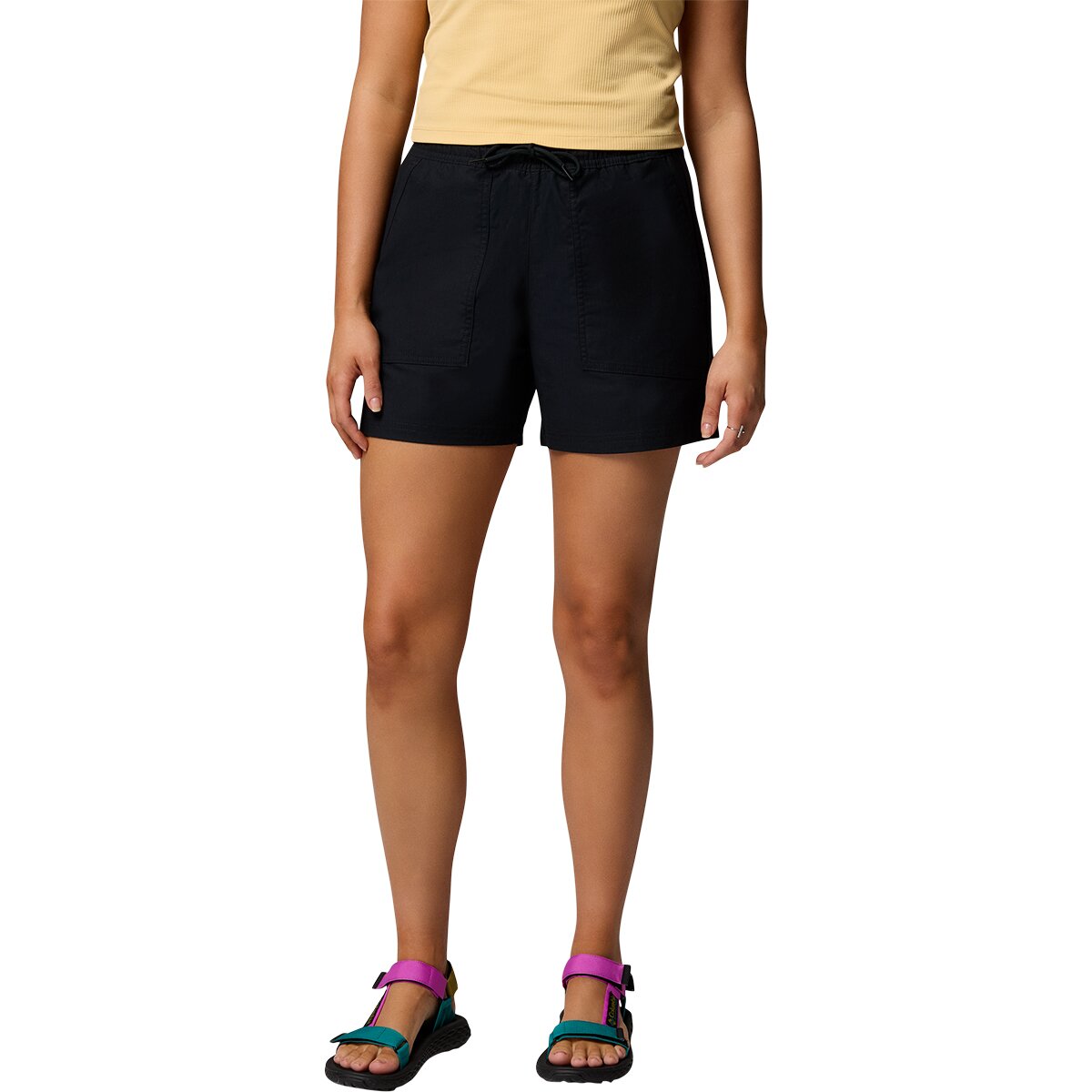 Columbia Columbia Women's ROC Ripstop 5in Short in Black - Size: XL - $30.25 at Steep and Cheap
