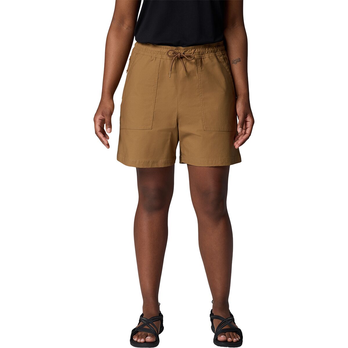 Columbia Women's ROC Ripstop 5in Short in Delta - Size: Small