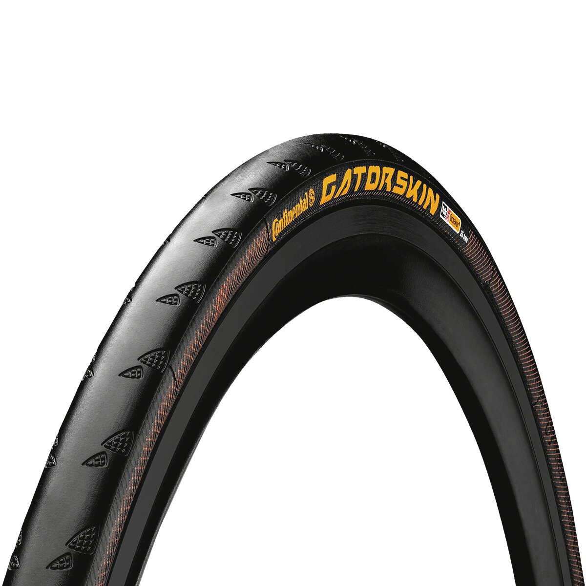 Continental Gatorskin Clincher Tire in Black, Folding Black - Size: 700x23